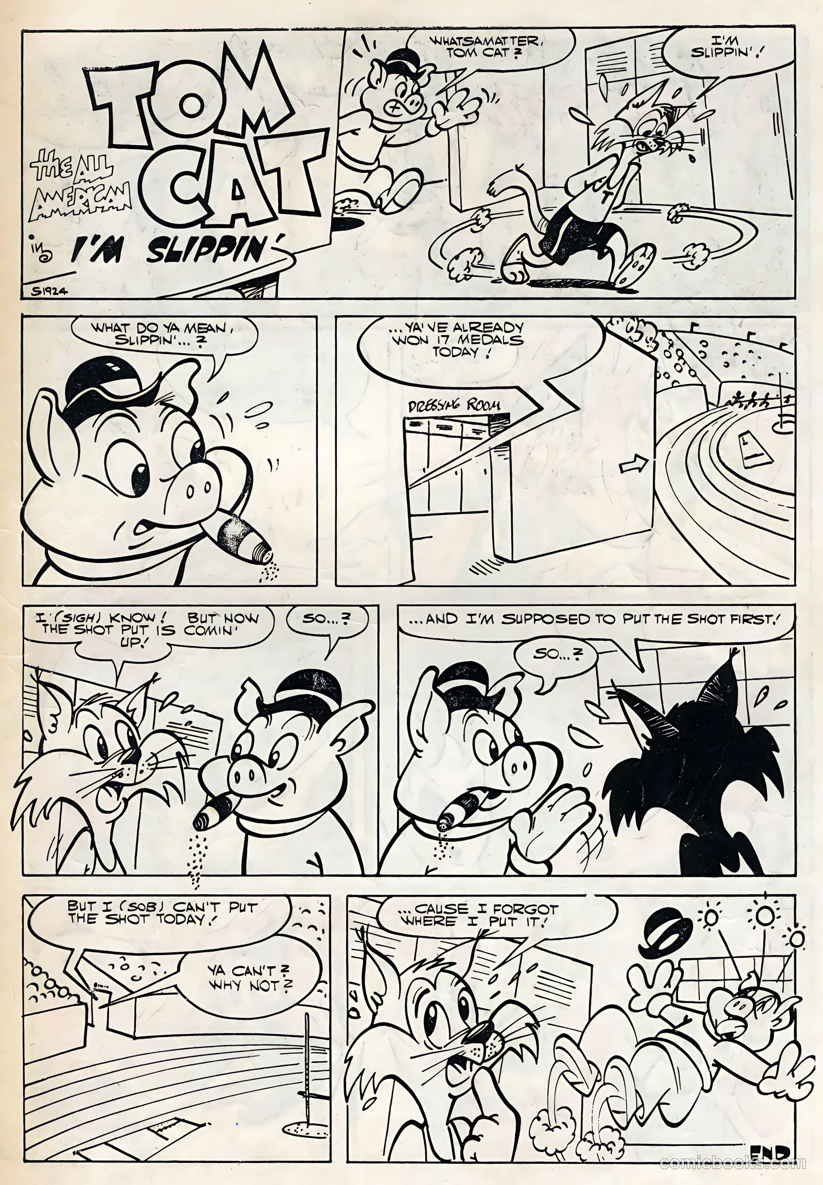 Timmy the Timid Ghost #9 (1957) — page 35 of 36