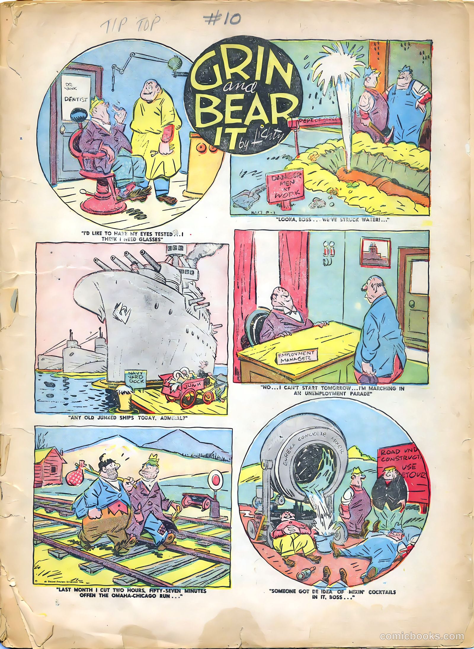 Tip Topper Comics #10 (1951) — page 3 of 58