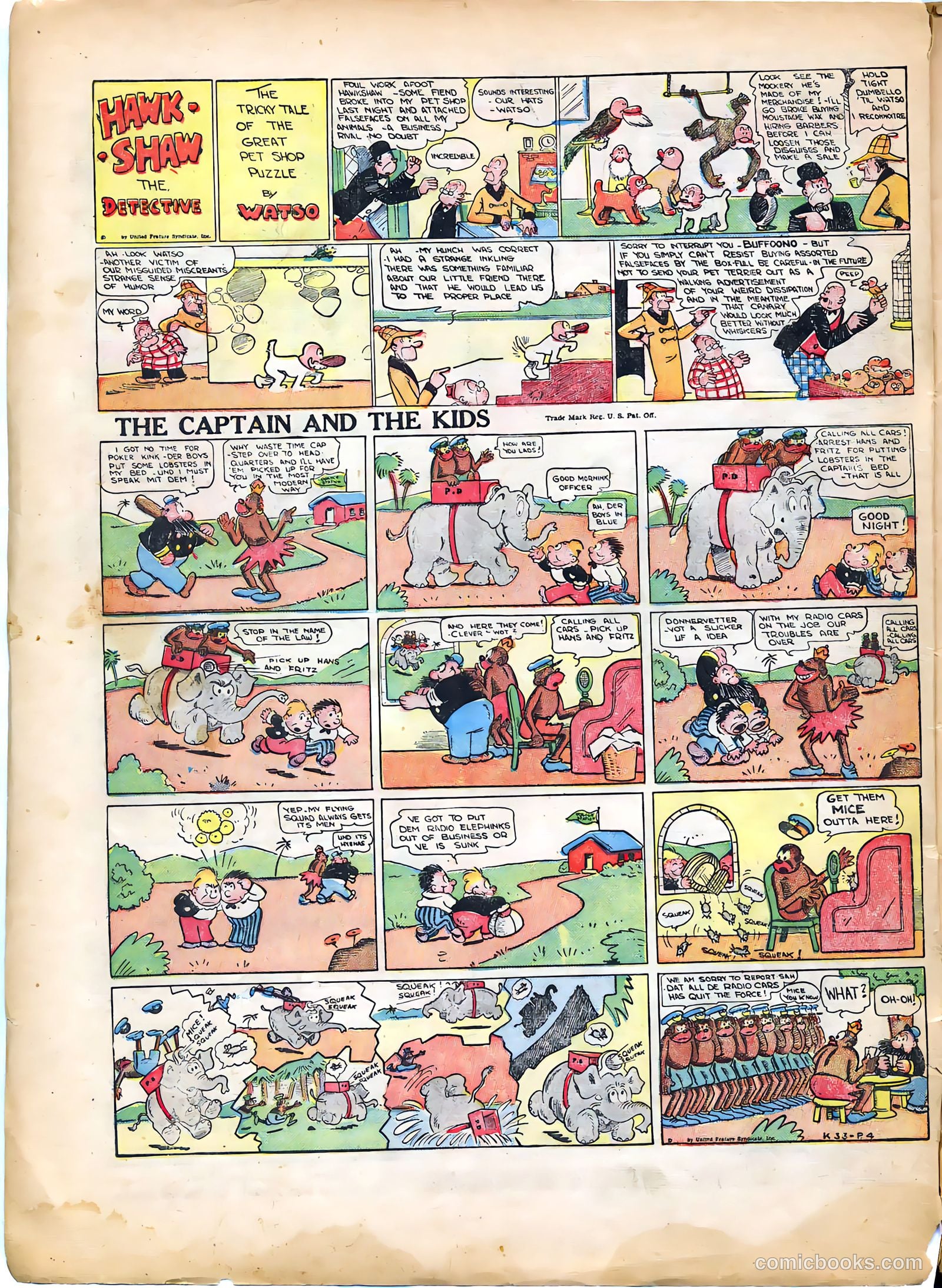 Tip Topper Comics #10 (1951) — page 6 of 58