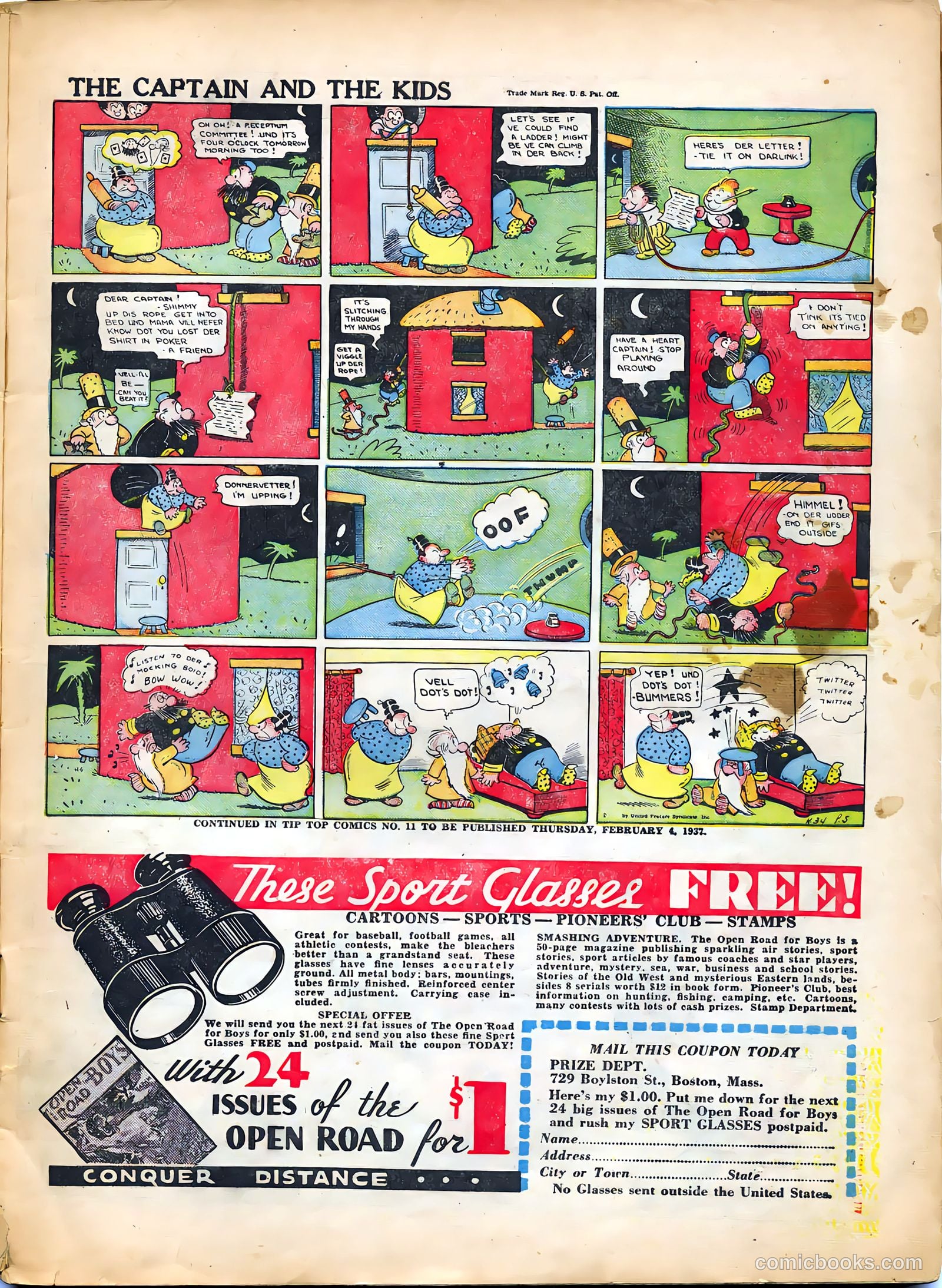 Tip Topper Comics #10 (1951) — page 7 of 58