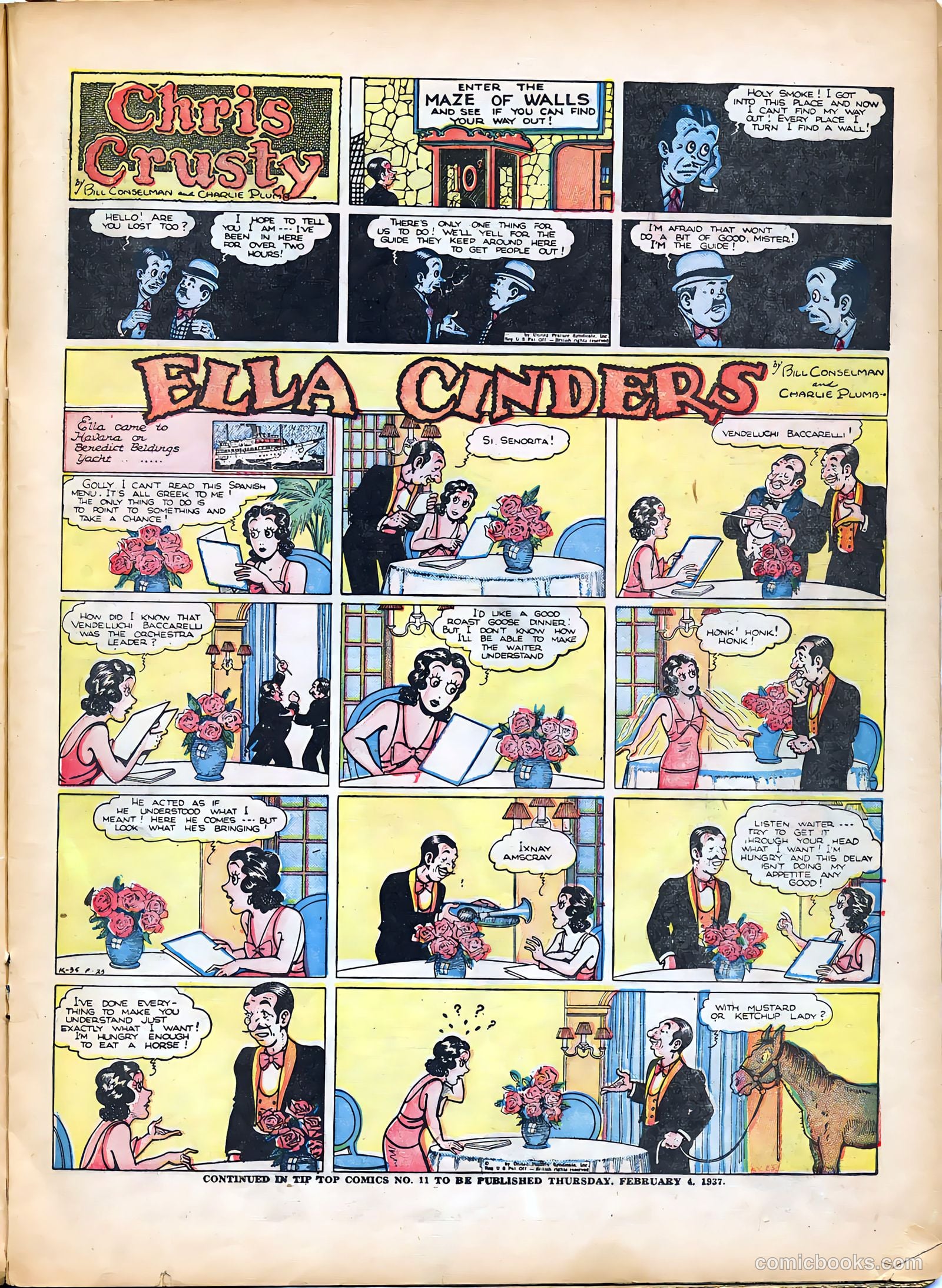 Tip Topper Comics #10 (1951) — page 18 of 58