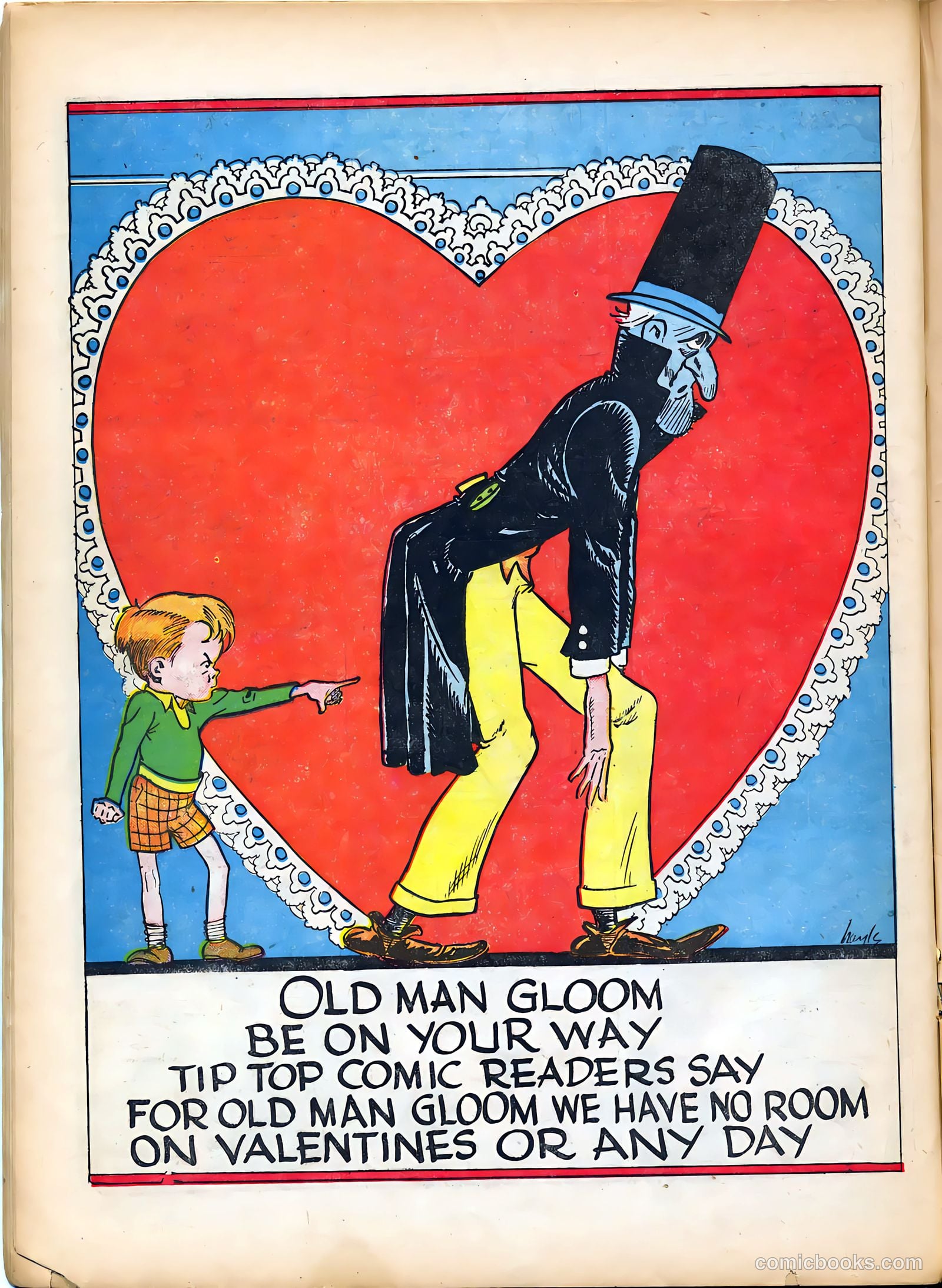 Tip Topper Comics #10 (1951) — page 19 of 58