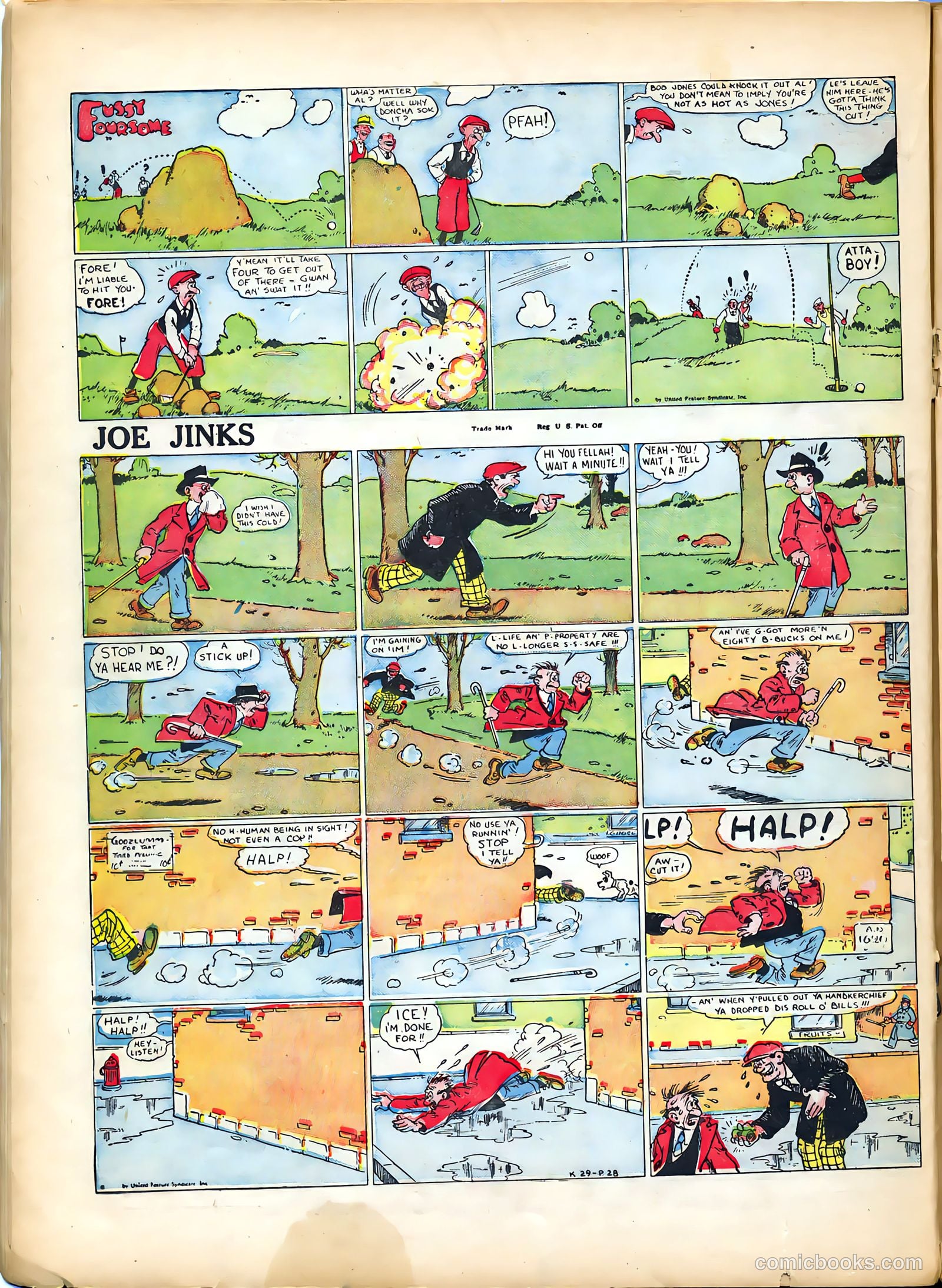 Tip Topper Comics #10 (1951) — page 21 of 58