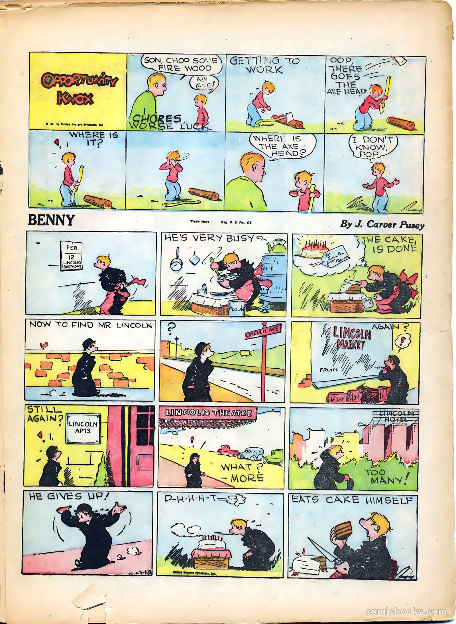 Tip Topper Comics #10 (1951) — page 24 of 58