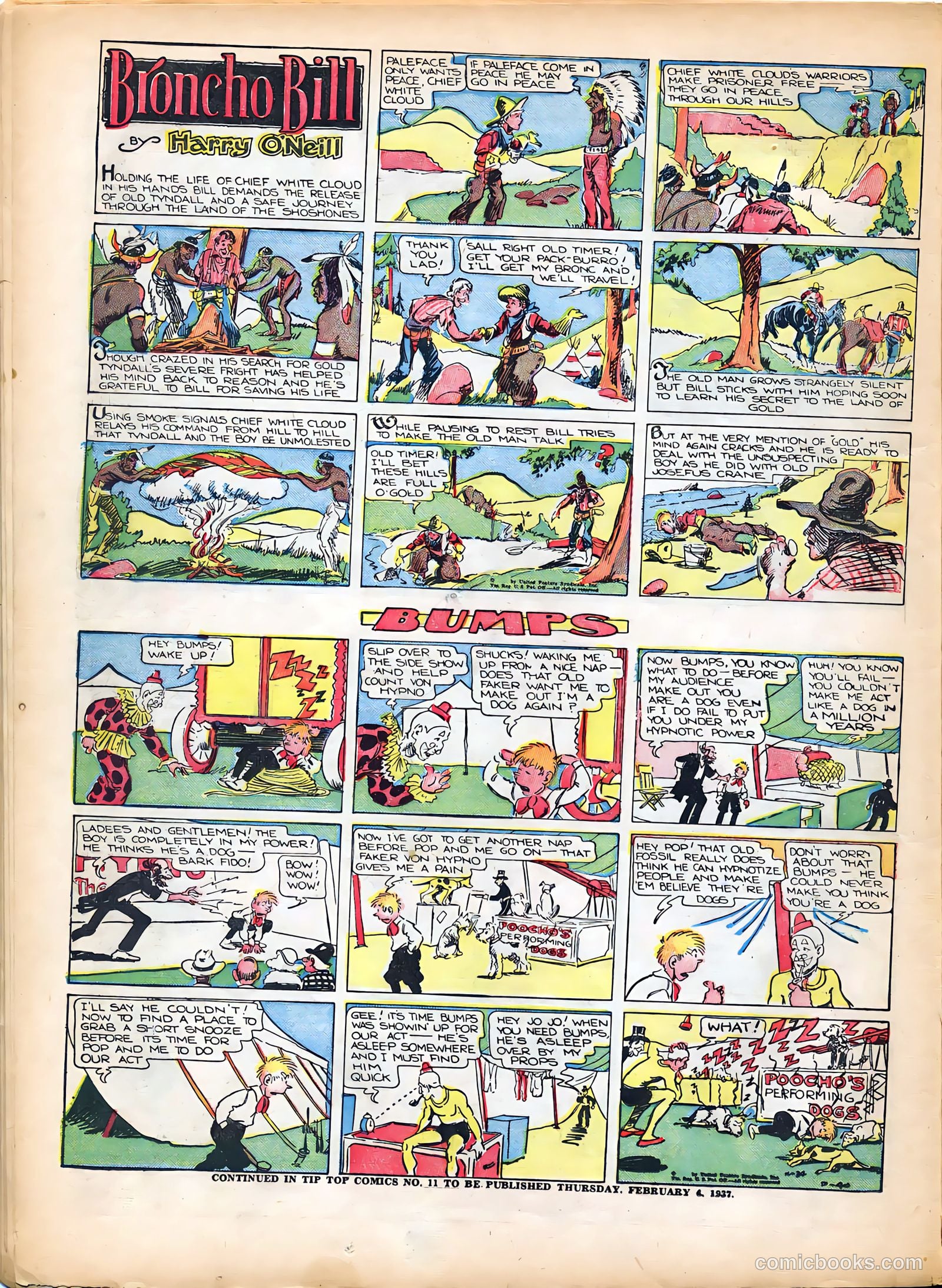 Tip Topper Comics #10 (1951) — page 32 of 58