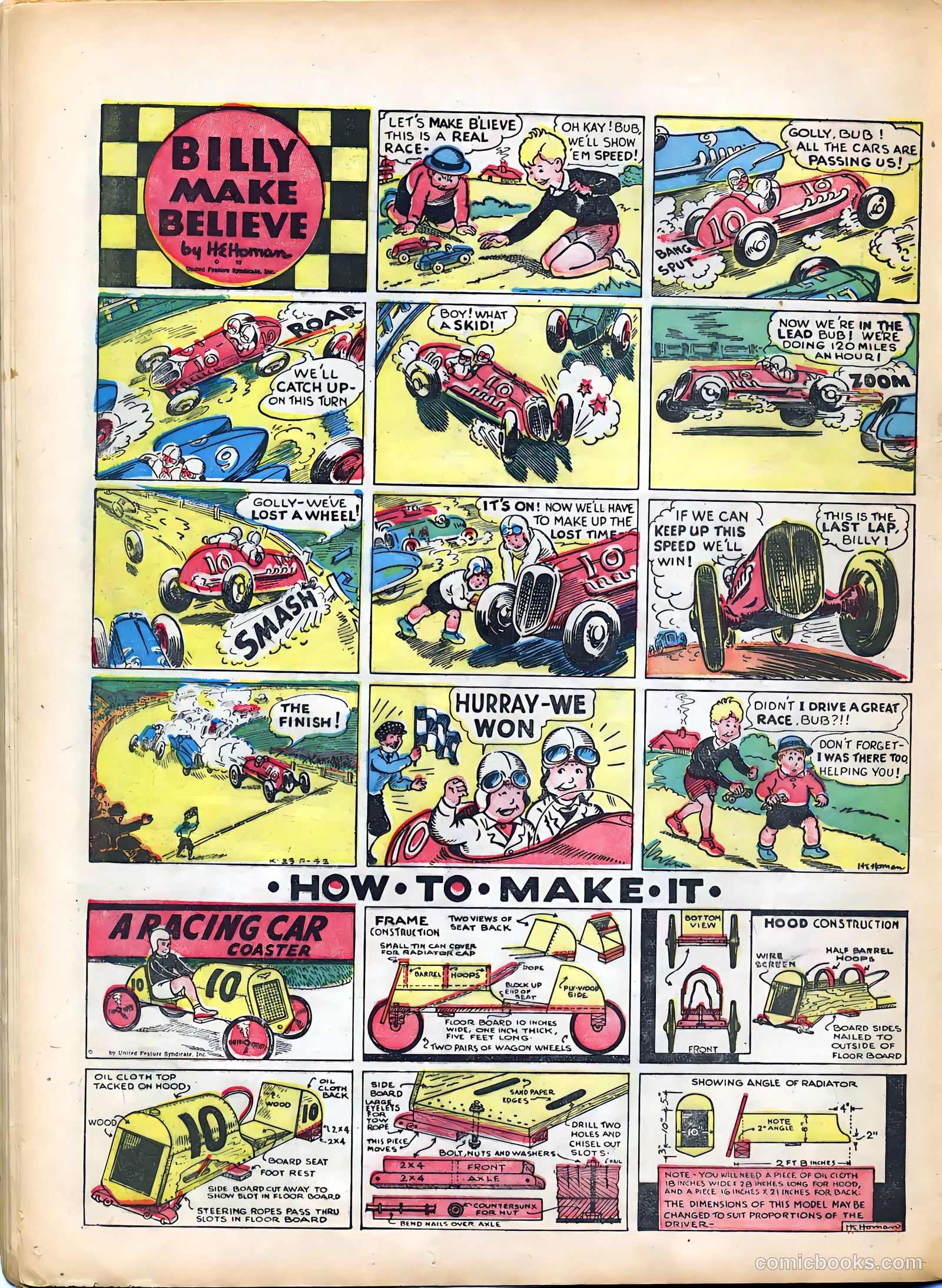 Tip Topper Comics #10 (1951) — page 34 of 58