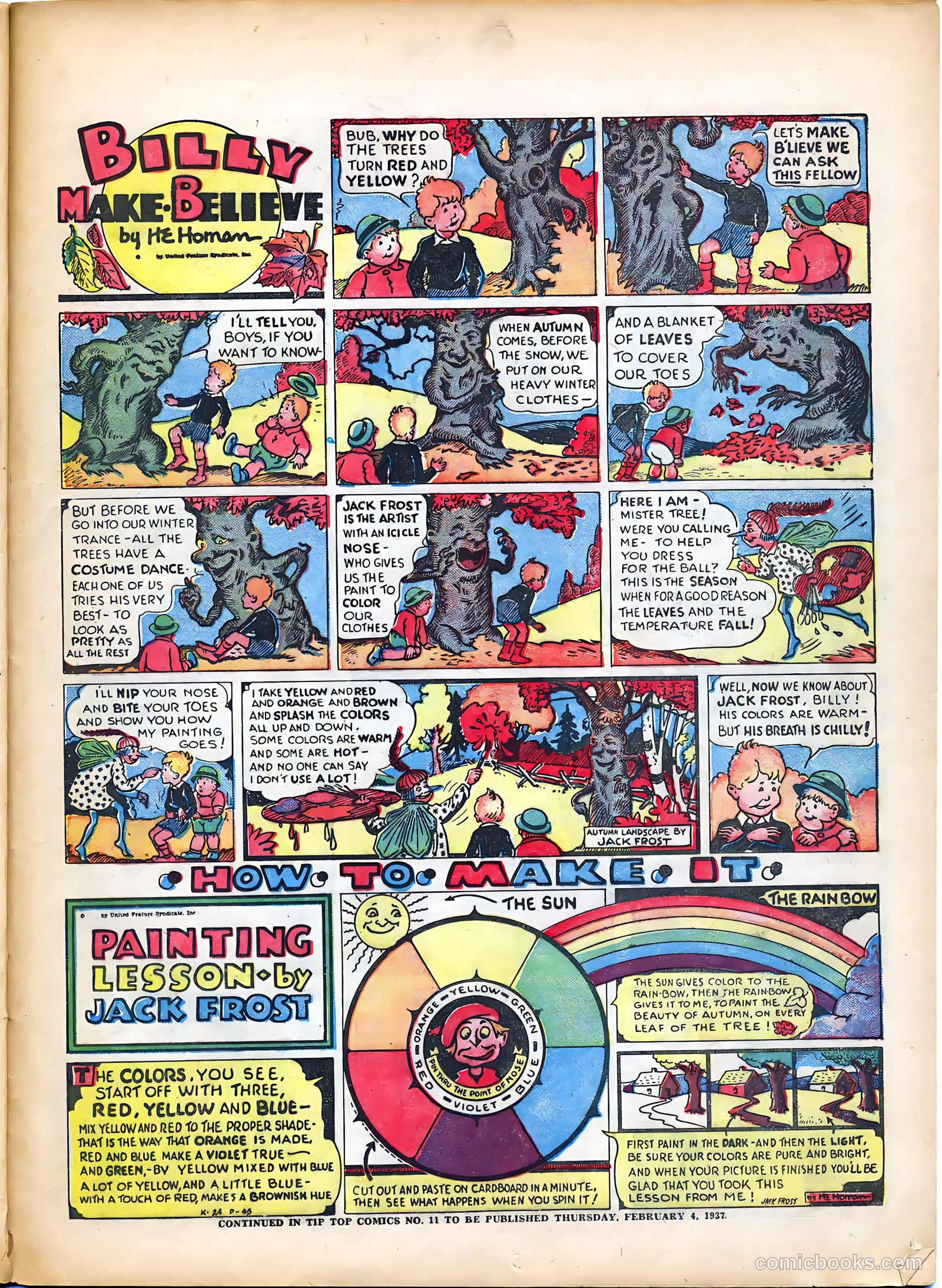 Tip Topper Comics #10 (1951) — page 35 of 58