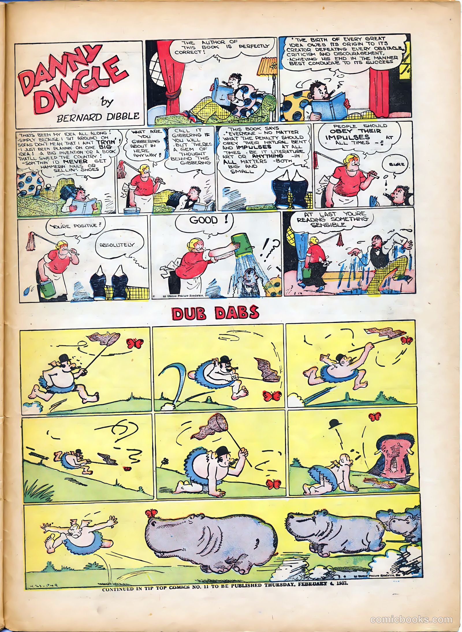 Tip Topper Comics #10 (1951) — page 41 of 58