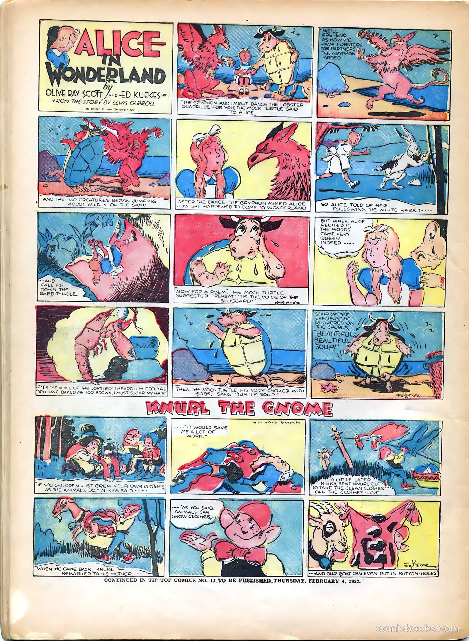 Tip Topper Comics #10 (1951) — page 46 of 58