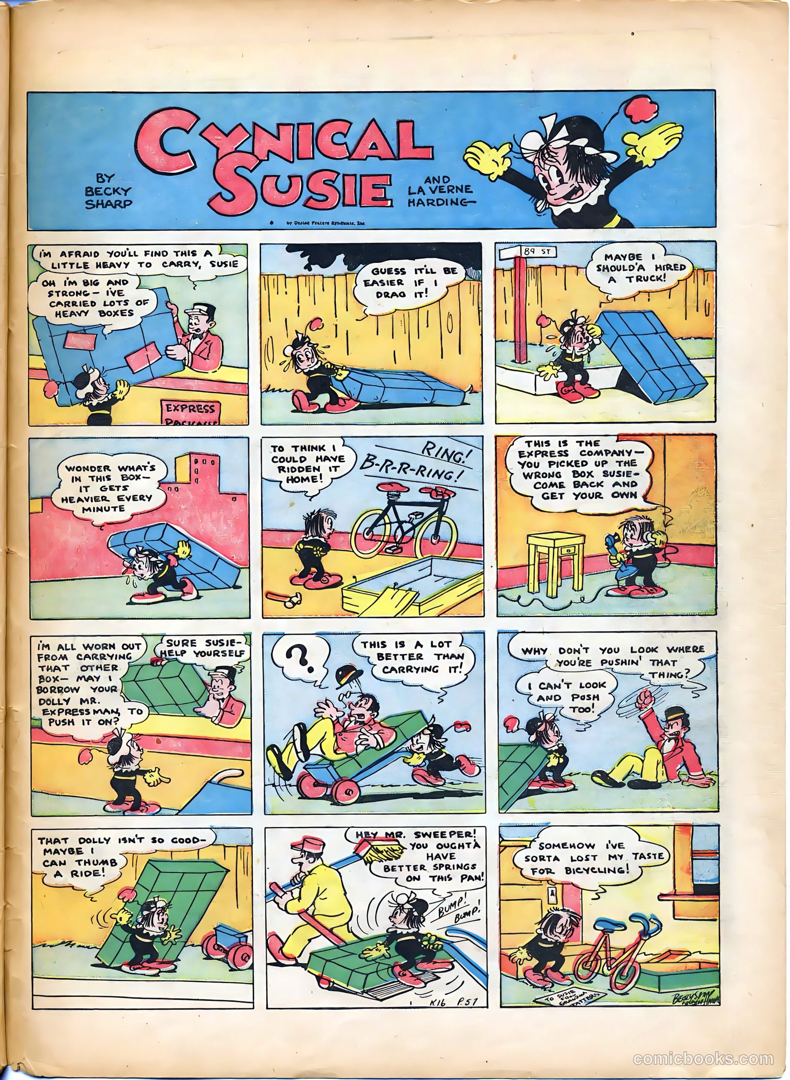 Tip Topper Comics #10 (1951) — page 49 of 58