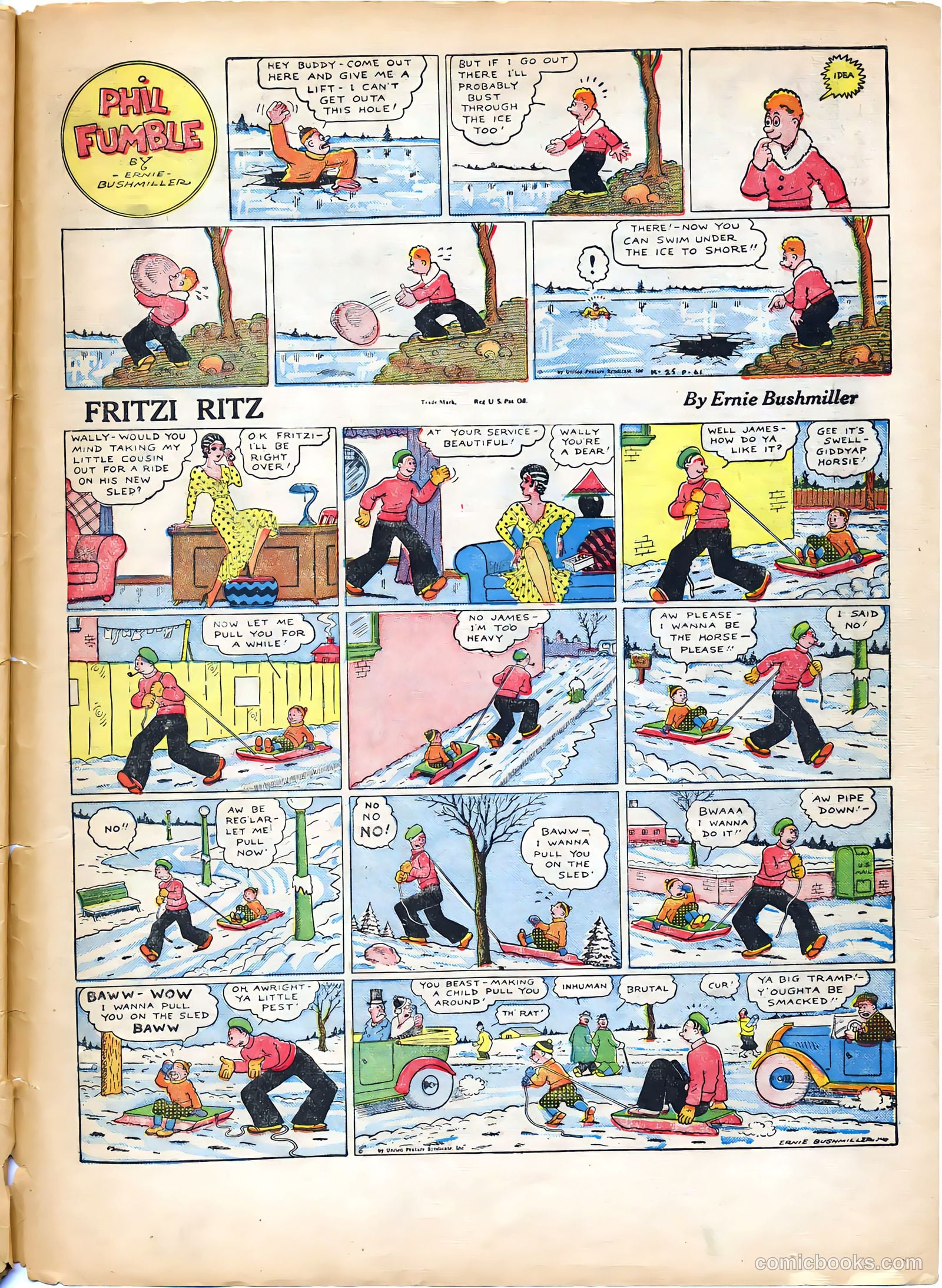 Tip Topper Comics #10 (1951) — page 53 of 58