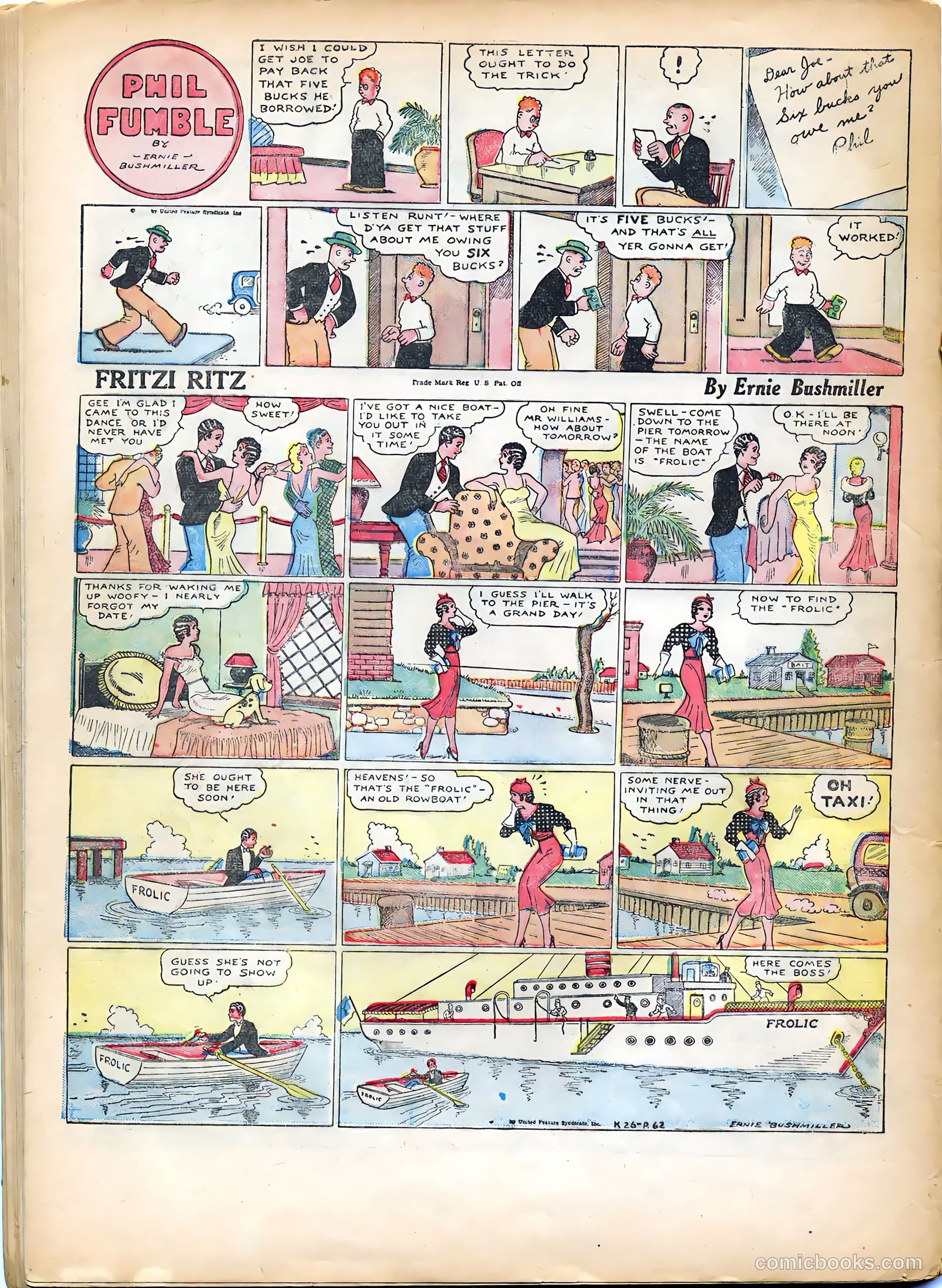 Tip Topper Comics #10 (1951) — page 54 of 58