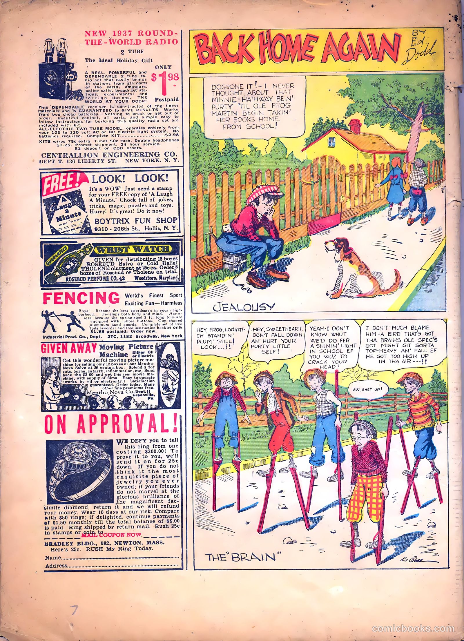 Tip Topper Comics #10 (1951) — page 56 of 58