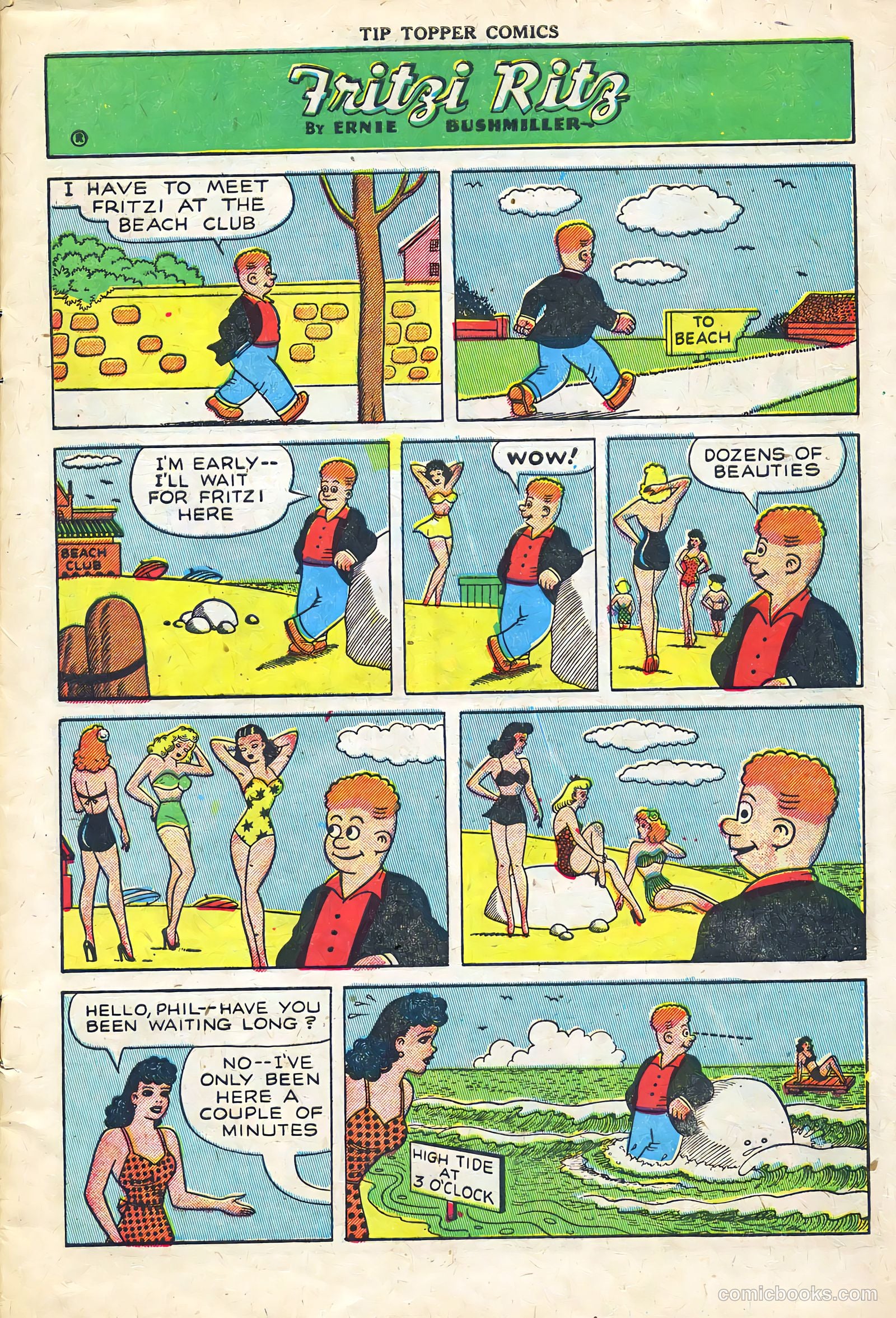 Tip Topper Comics #11 (1951) — page 5 of 30