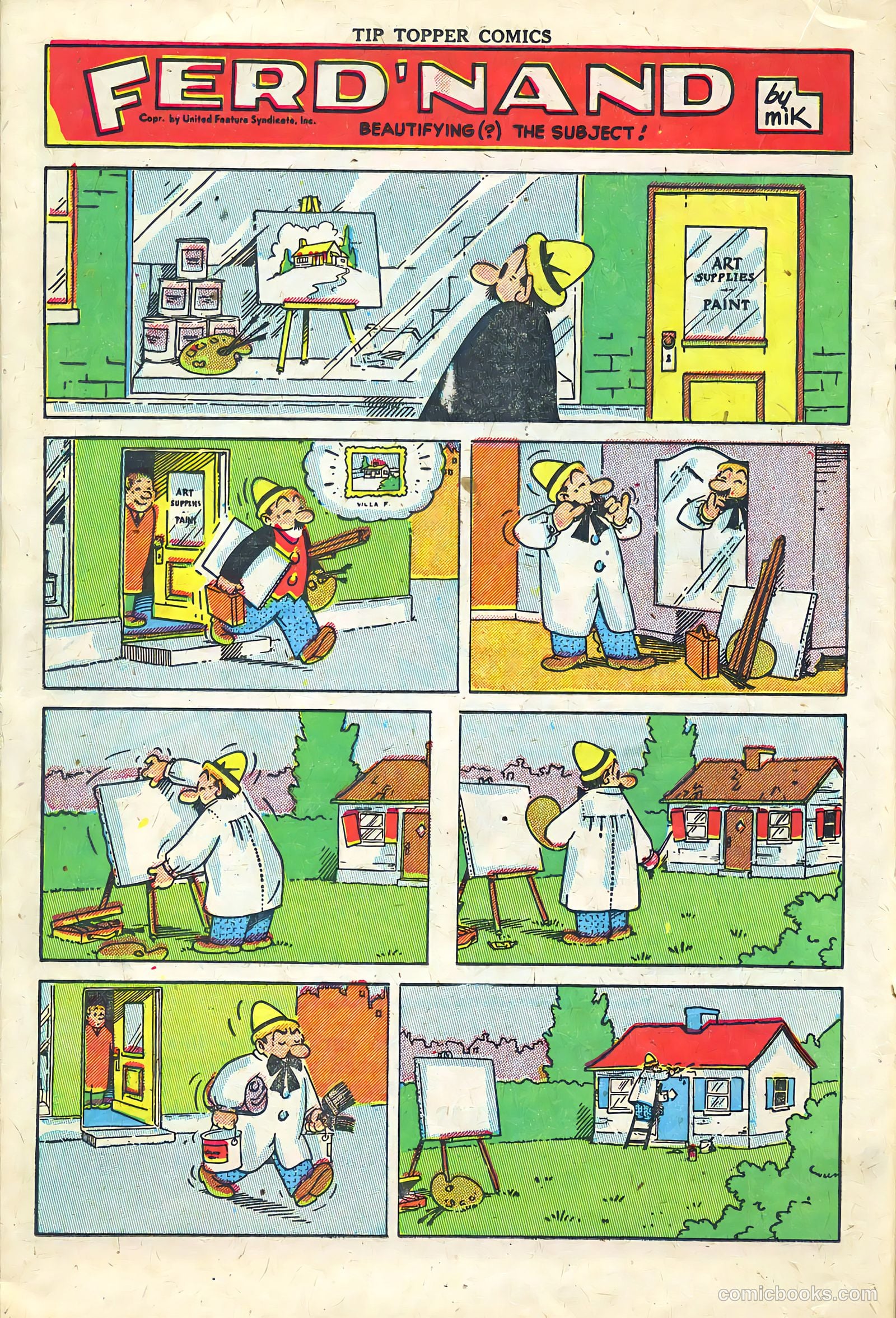 Tip Topper Comics #11 (1951) — page 10 of 30