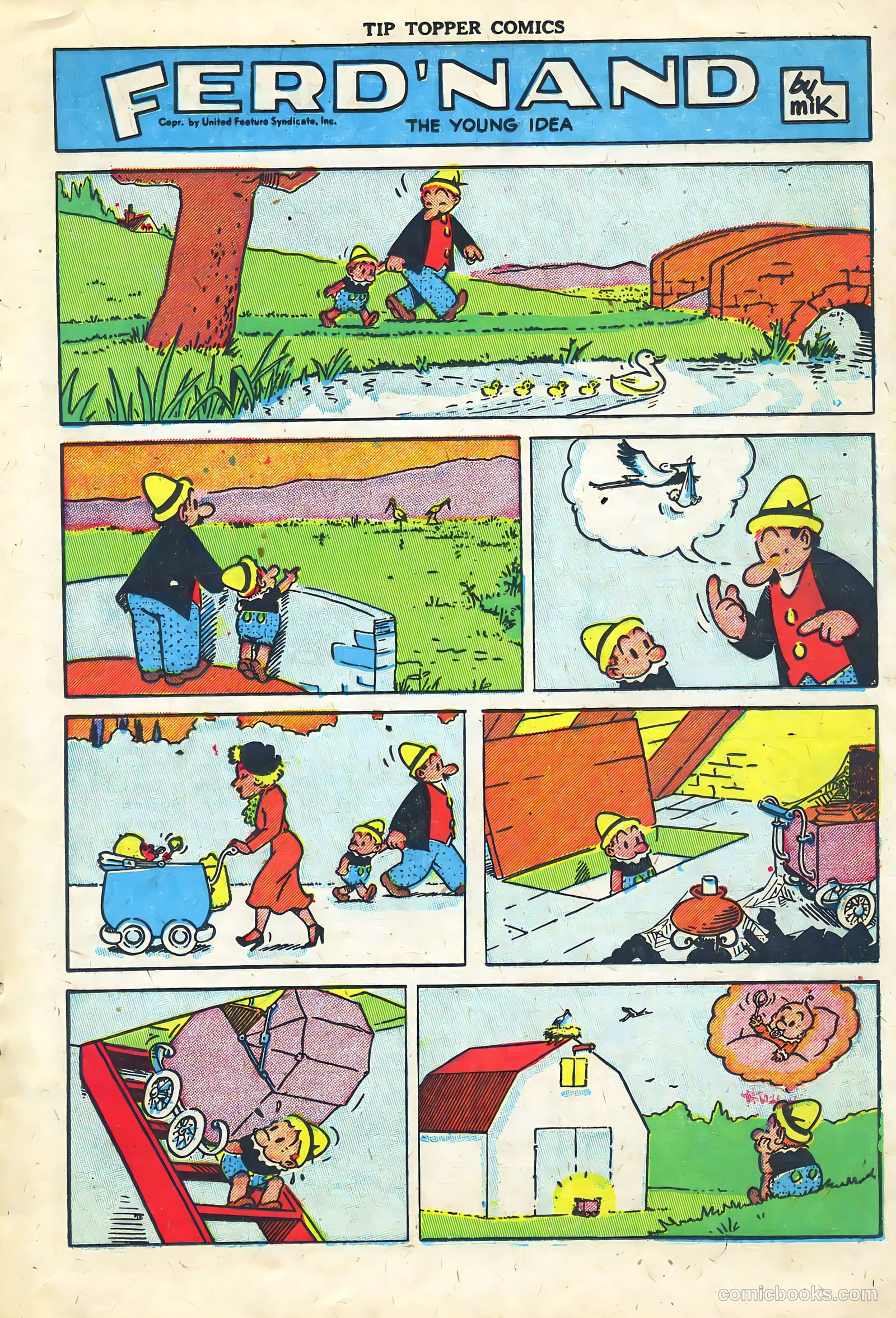 Tip Topper Comics #11 (1951) — page 11 of 30