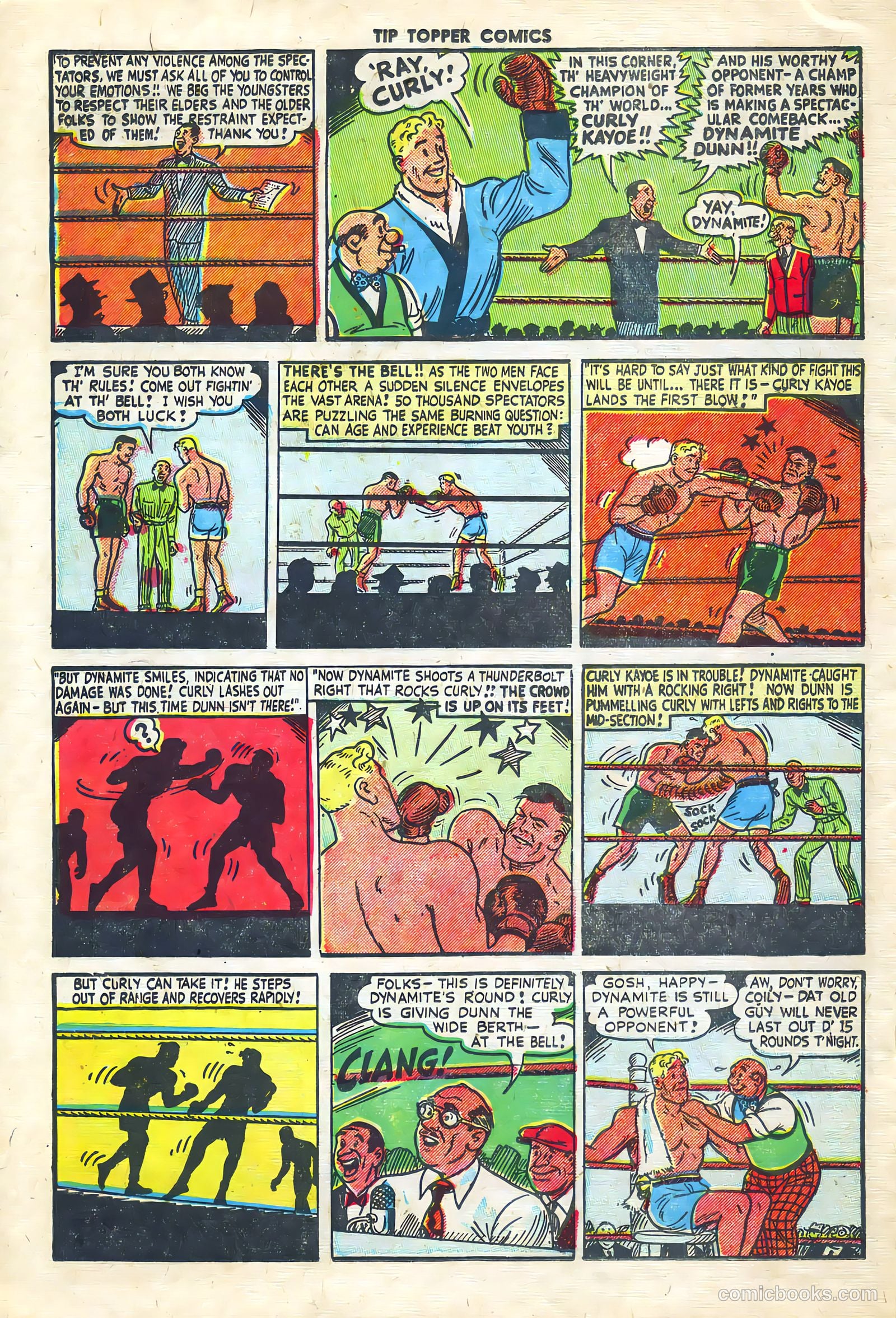Tip Topper Comics #11 (1951) — page 16 of 30