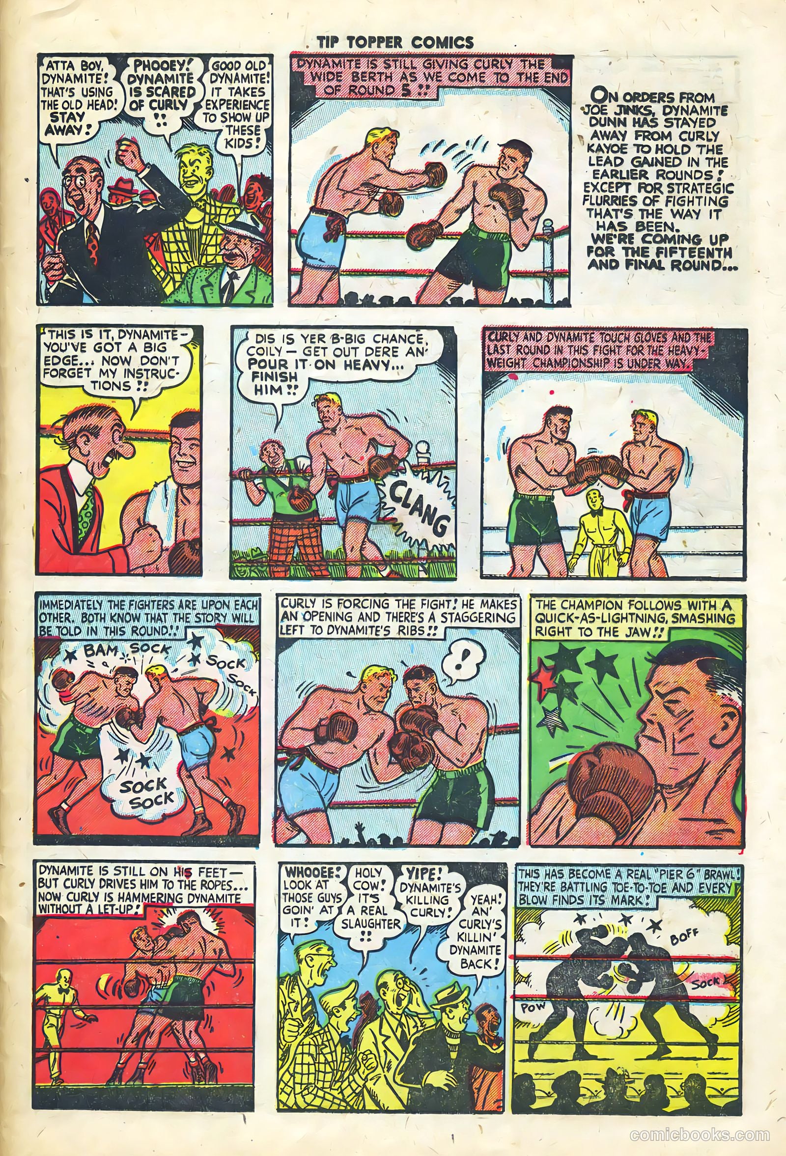 Tip Topper Comics #11 (1951) — page 19 of 30
