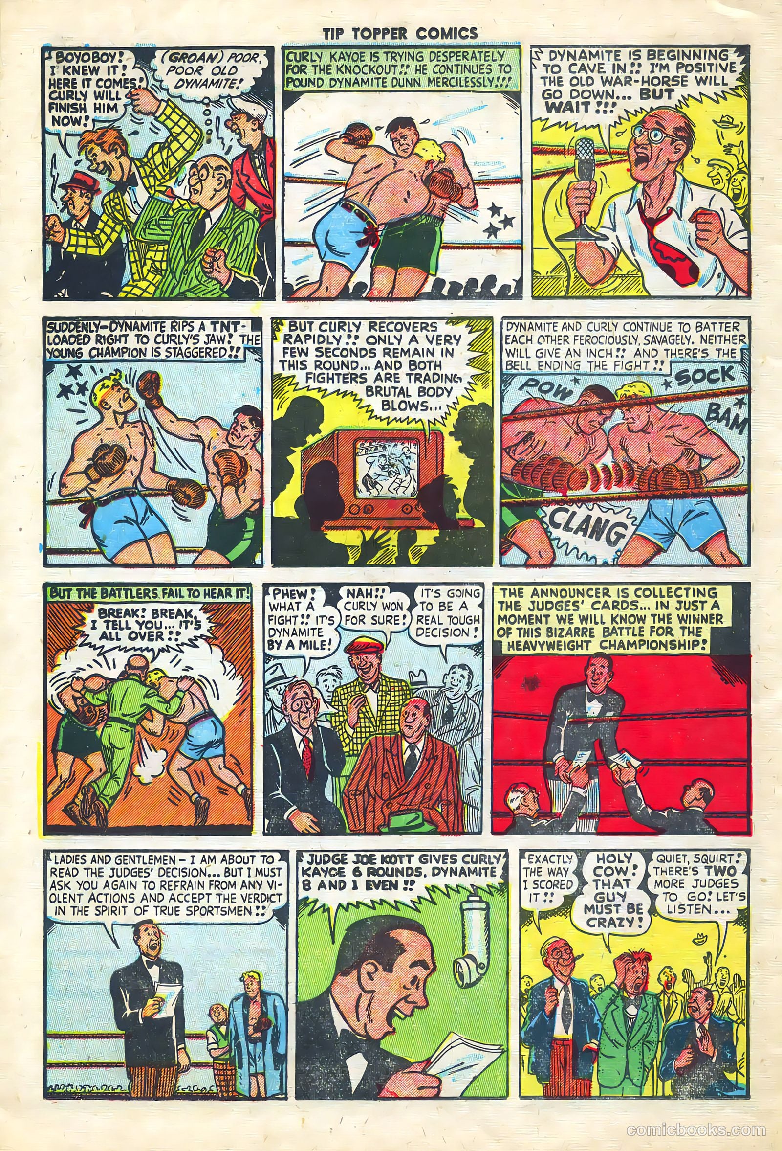 Tip Topper Comics #11 (1951) — page 20 of 30
