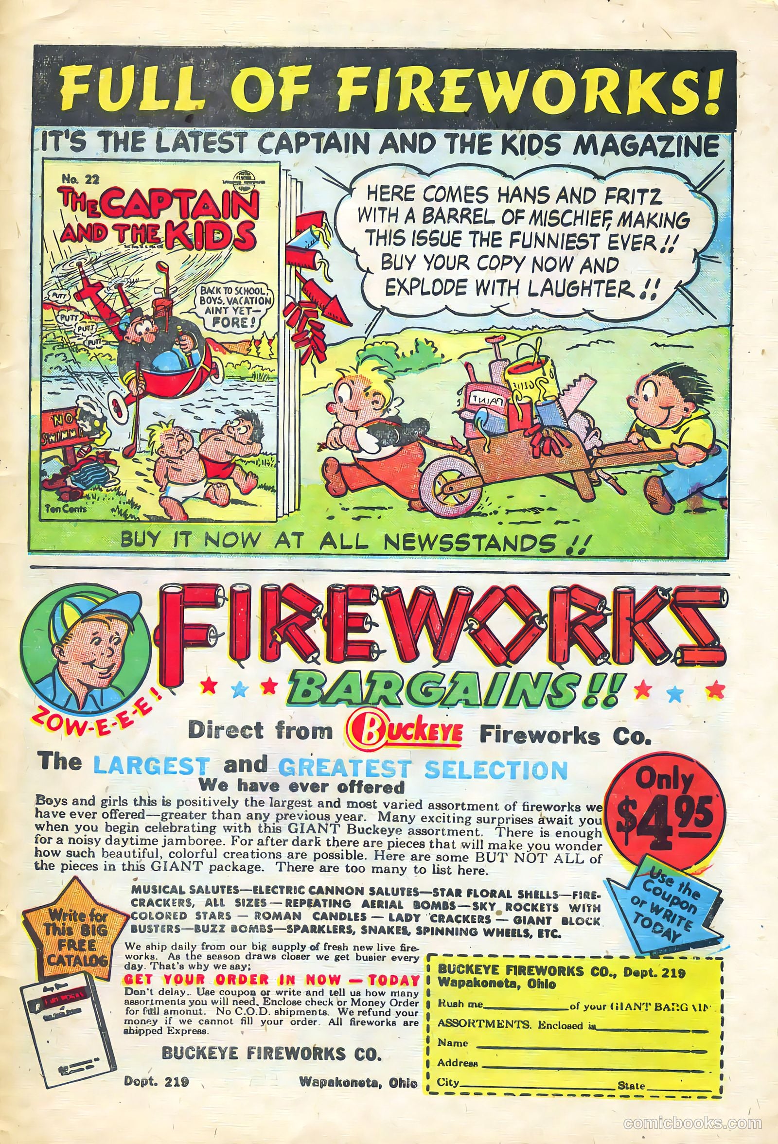 Tip Topper Comics #11 (1951) — page 25 of 30