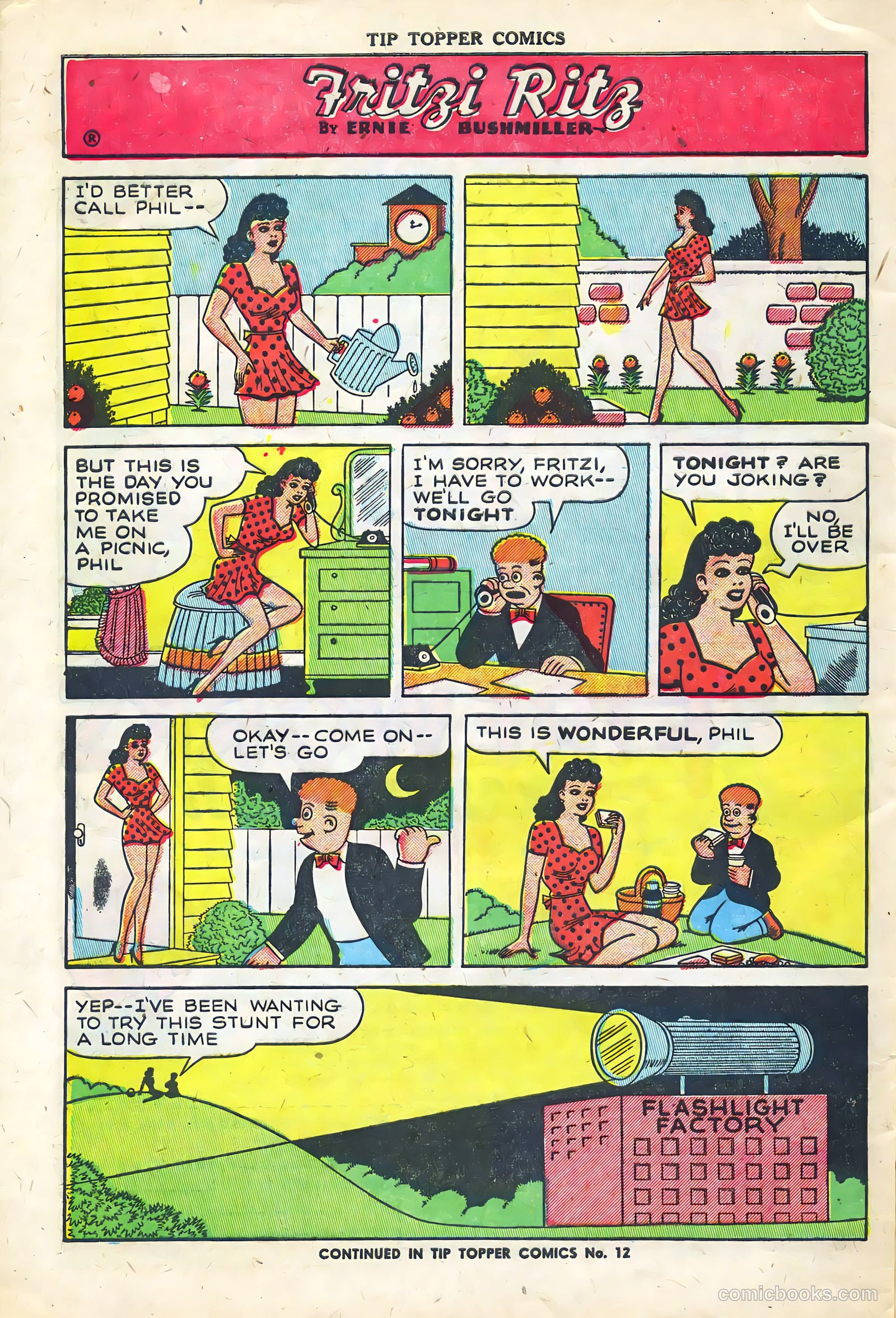 Tip Topper Comics #11 (1951) — page 26 of 30