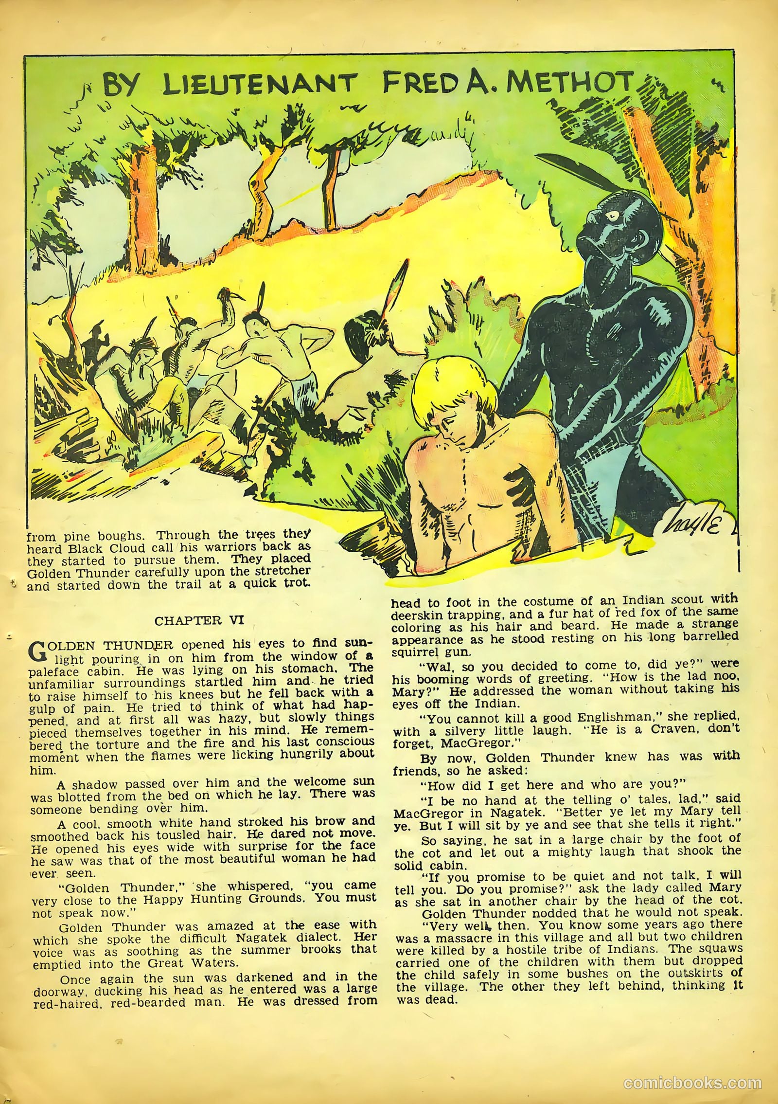 Tip Topper Comics #12 (1951) — page 8 of 54