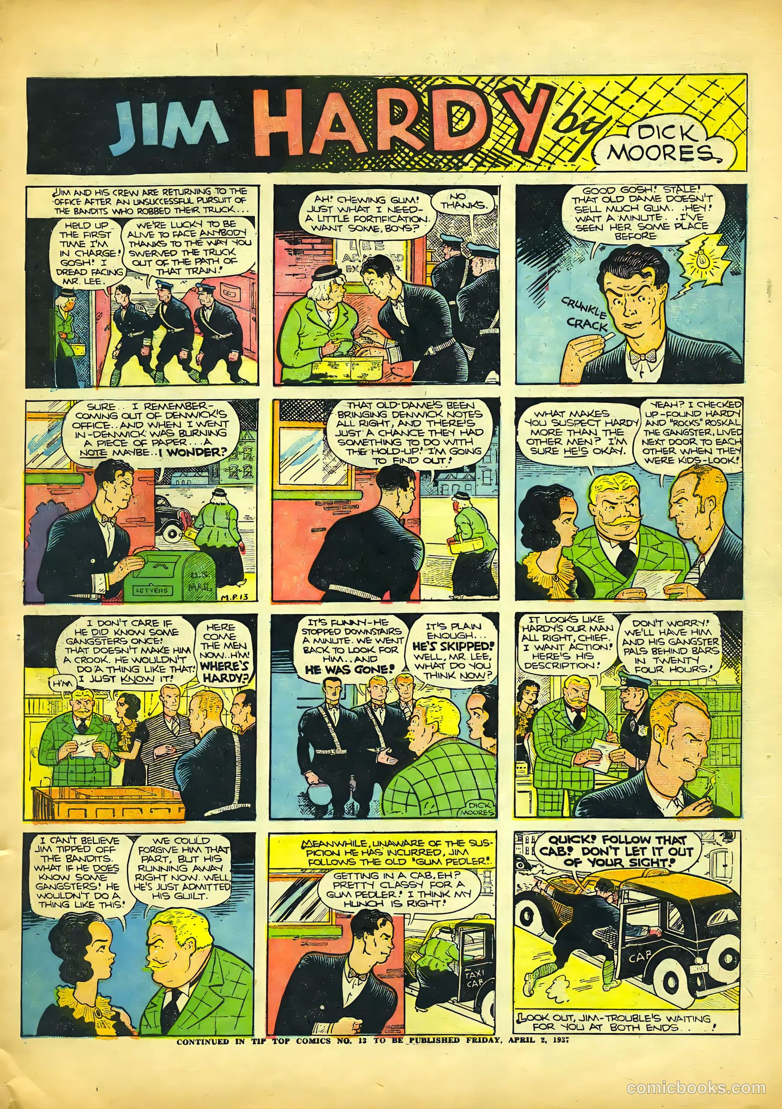 Tip Topper Comics #12 (1951) — page 14 of 54