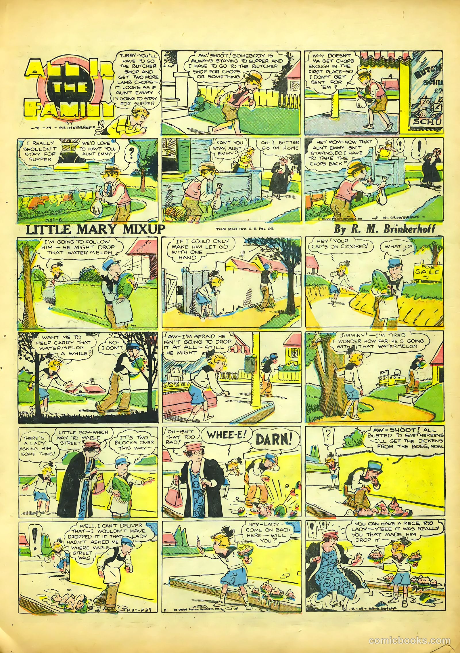 Tip Topper Comics #12 (1951) — page 19 of 54