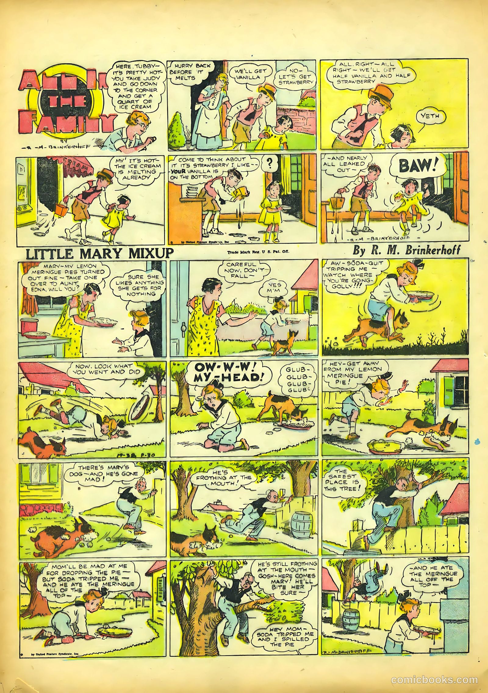 Tip Topper Comics #12 (1951) — page 20 of 54