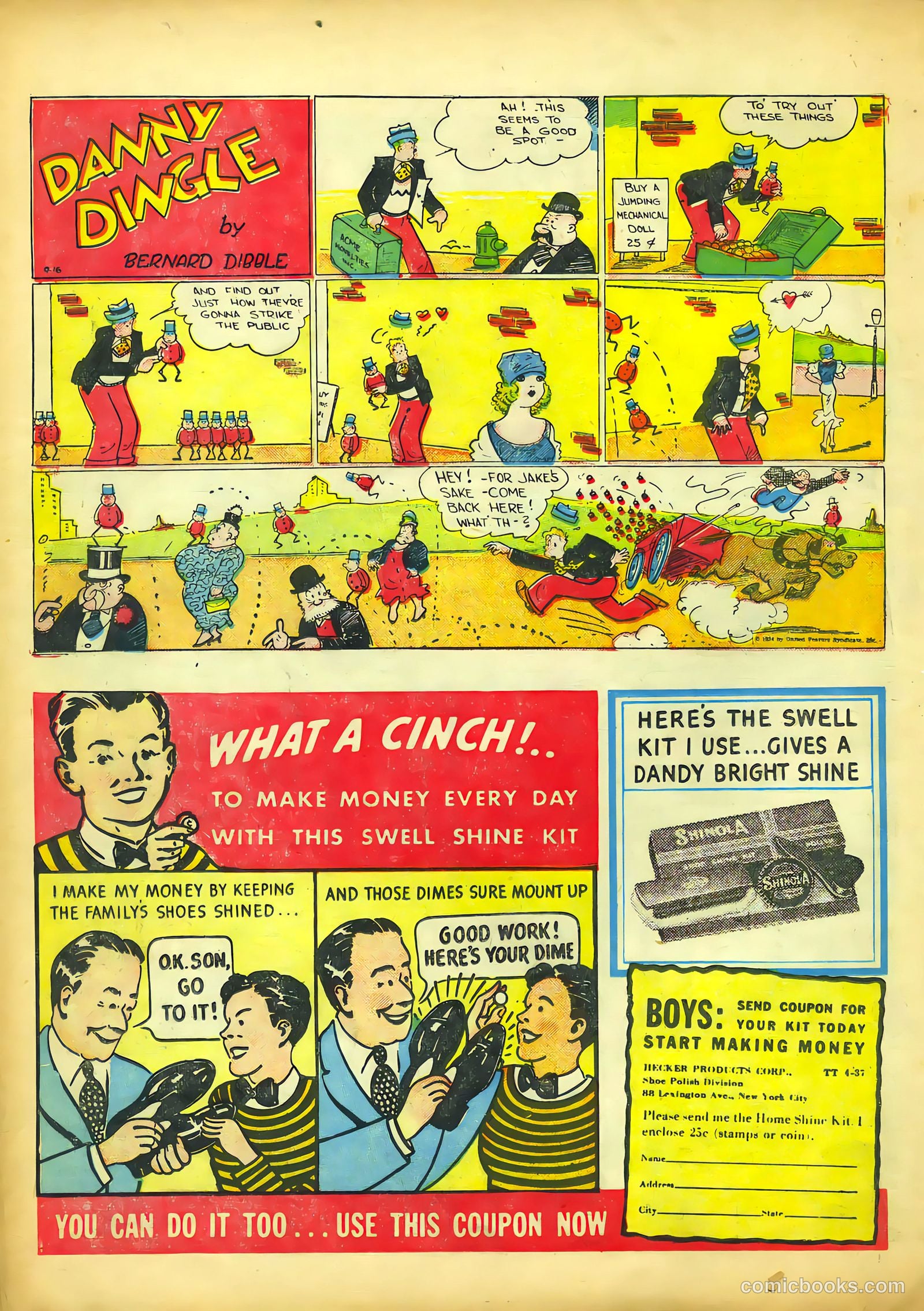 Tip Topper Comics #12 (1951) — page 22 of 54