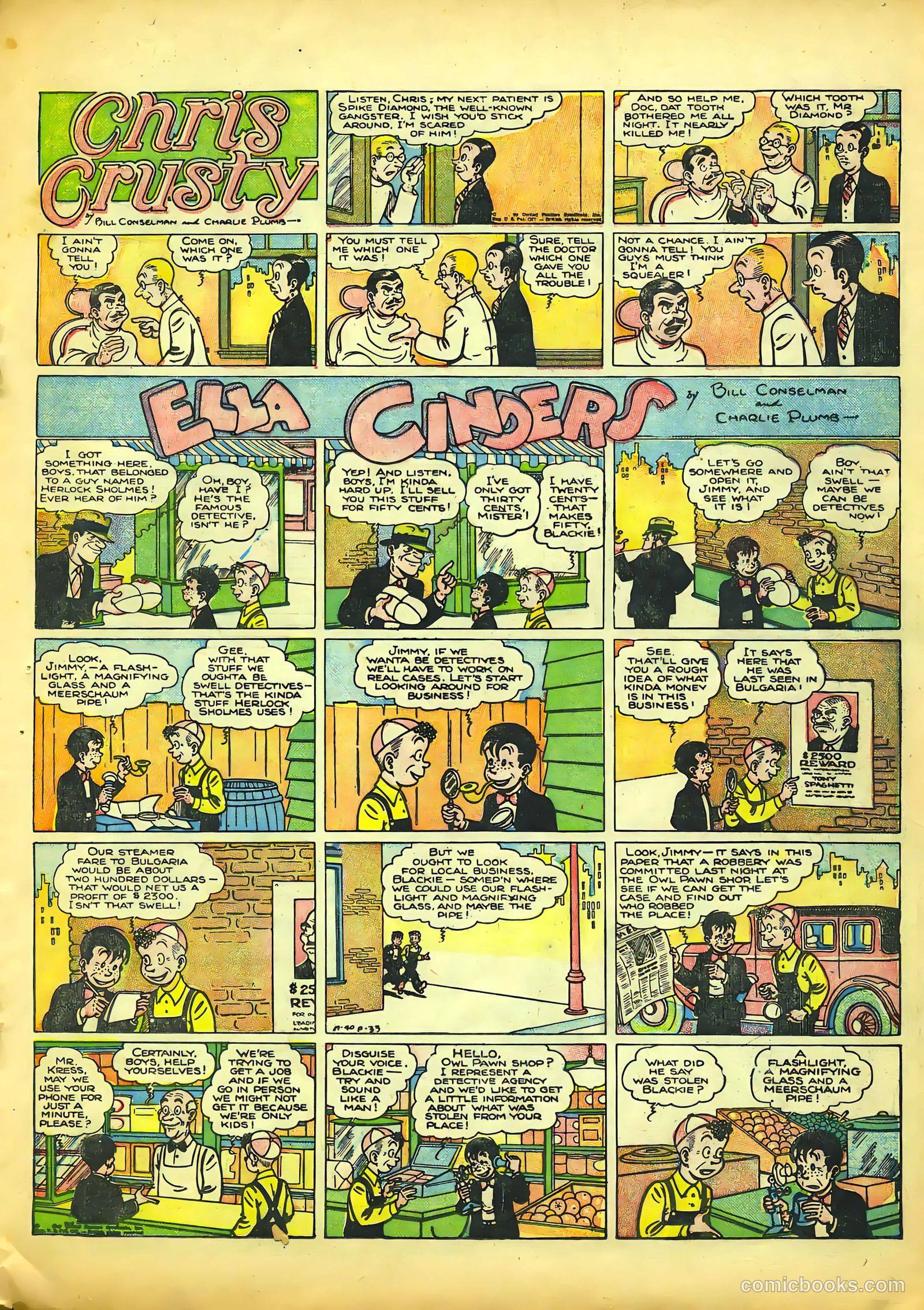 Tip Topper Comics #12 (1951) — page 23 of 54