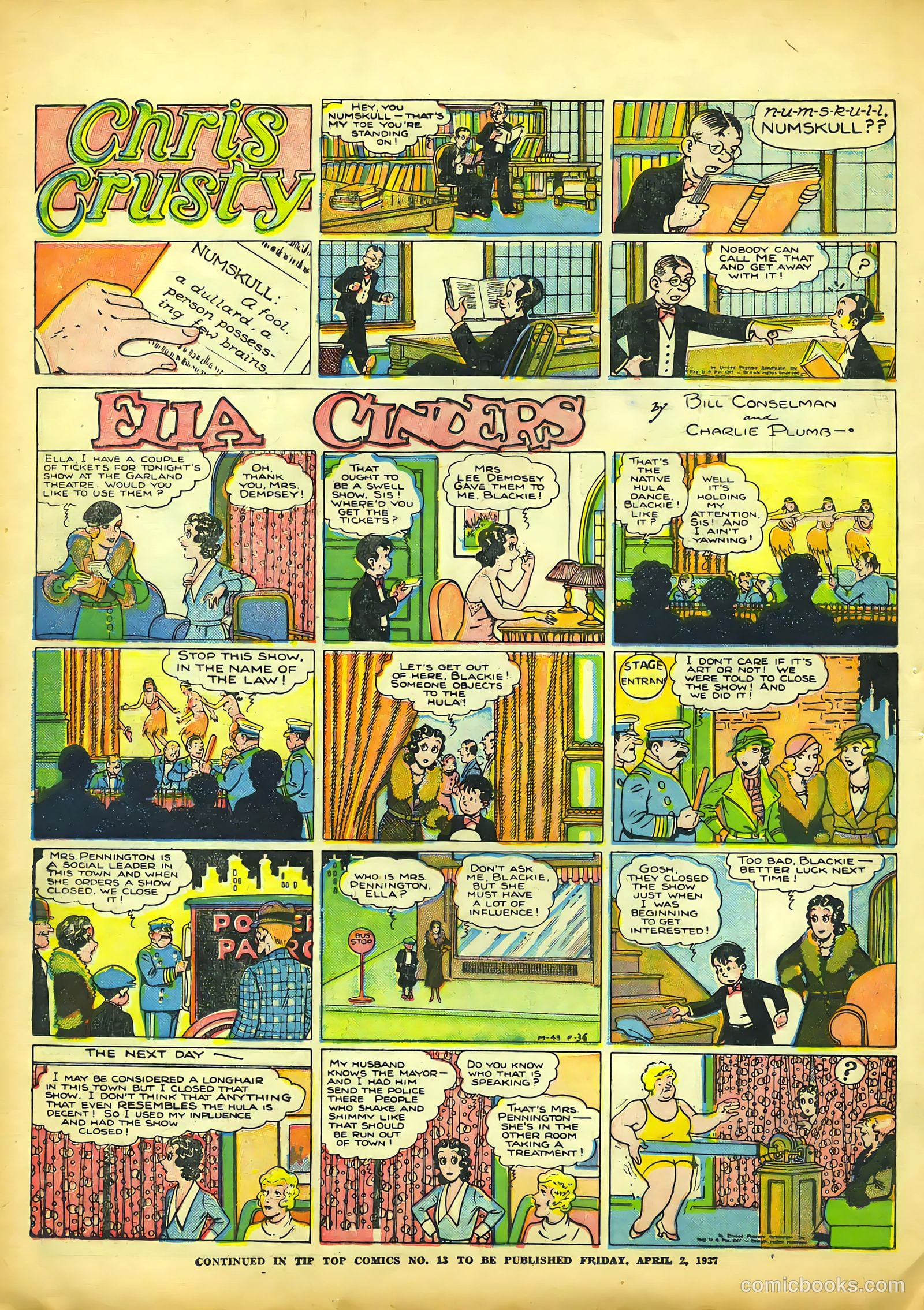 Tip Topper Comics #12 (1951) — page 26 of 54