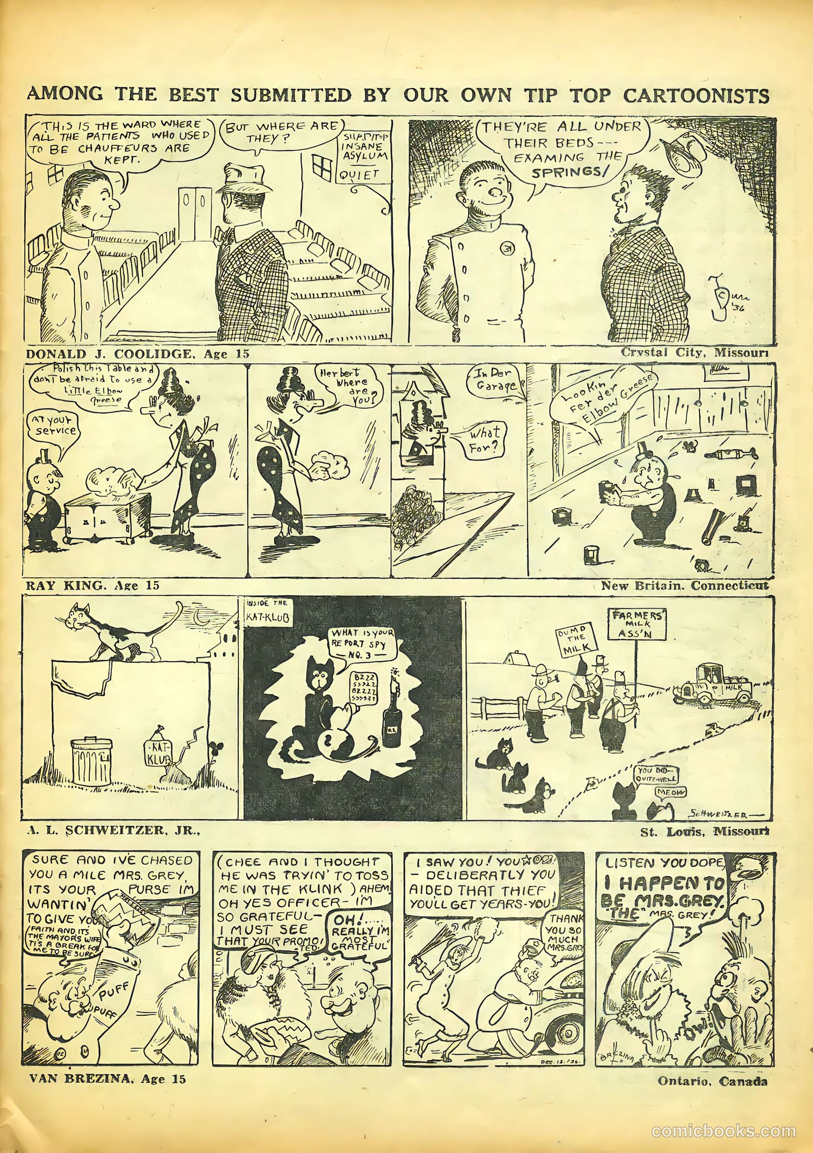 Tip Topper Comics #12 (1951) — page 29 of 54