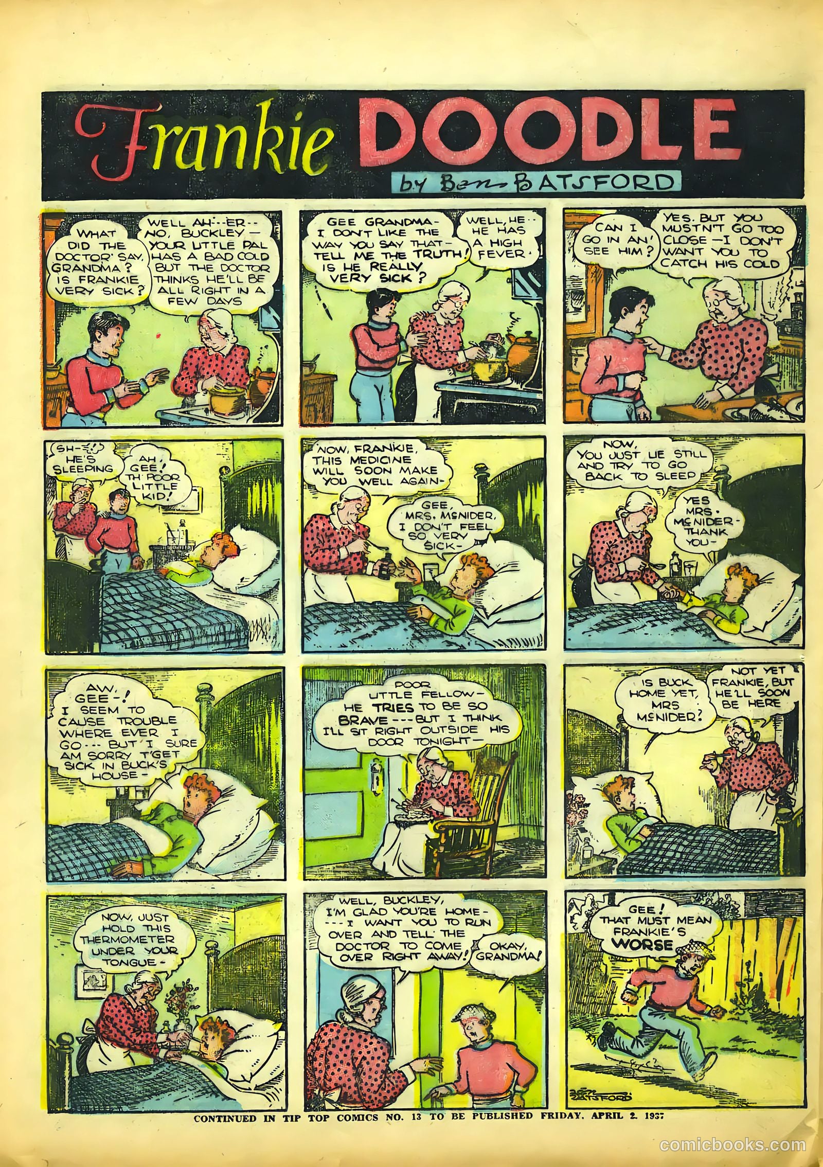Tip Topper Comics #12 (1951) — page 32 of 54