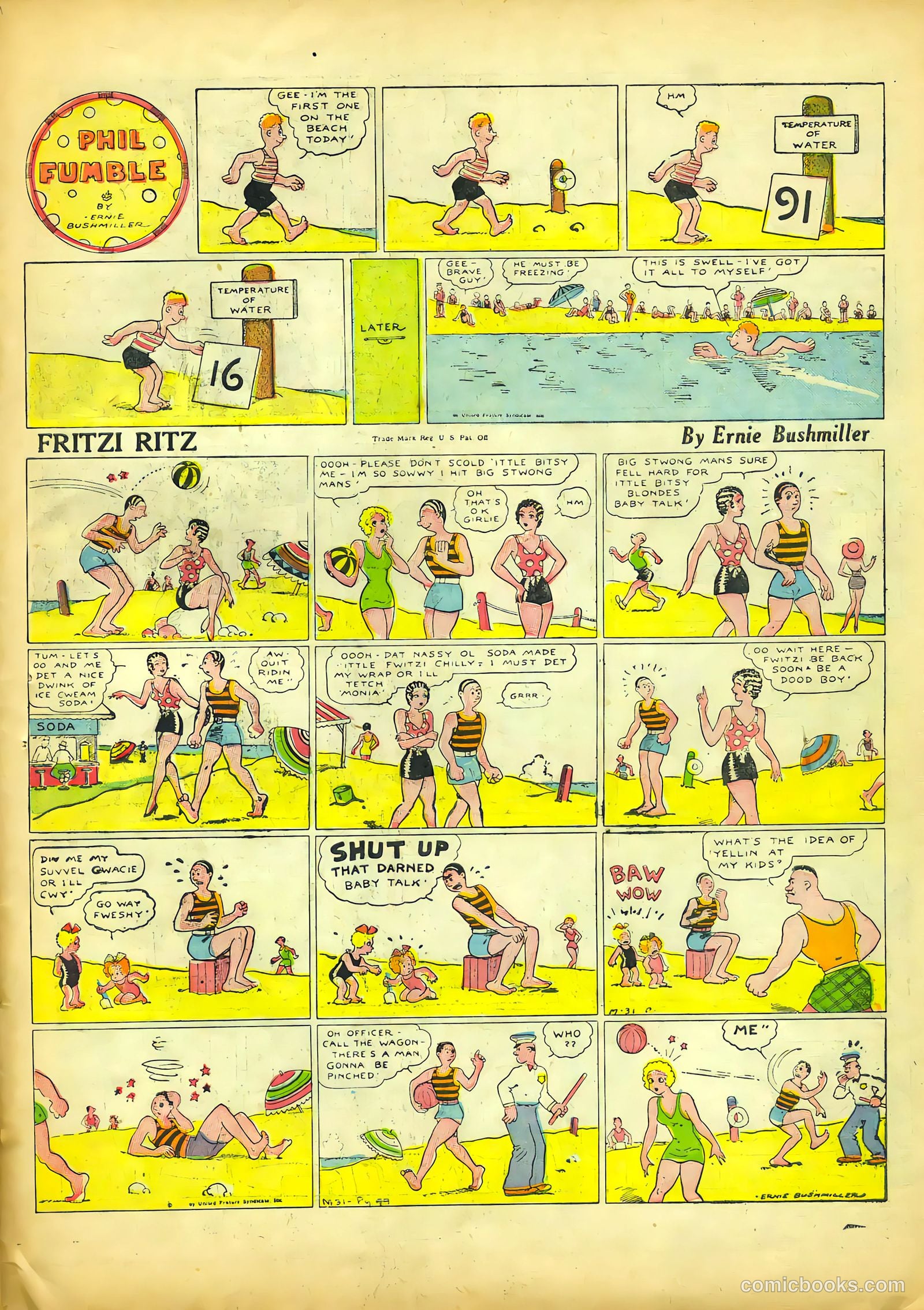 Tip Topper Comics #12 (1951) — page 39 of 54