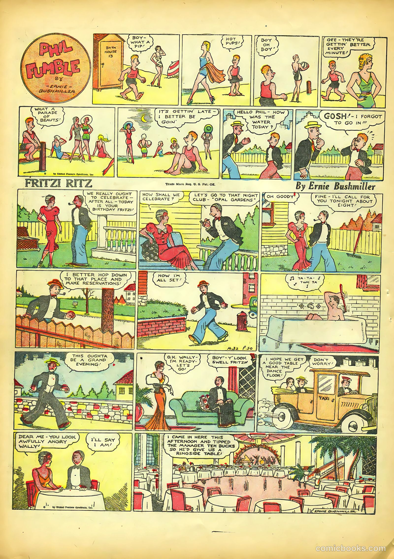 Tip Topper Comics #12 (1951) — page 40 of 54