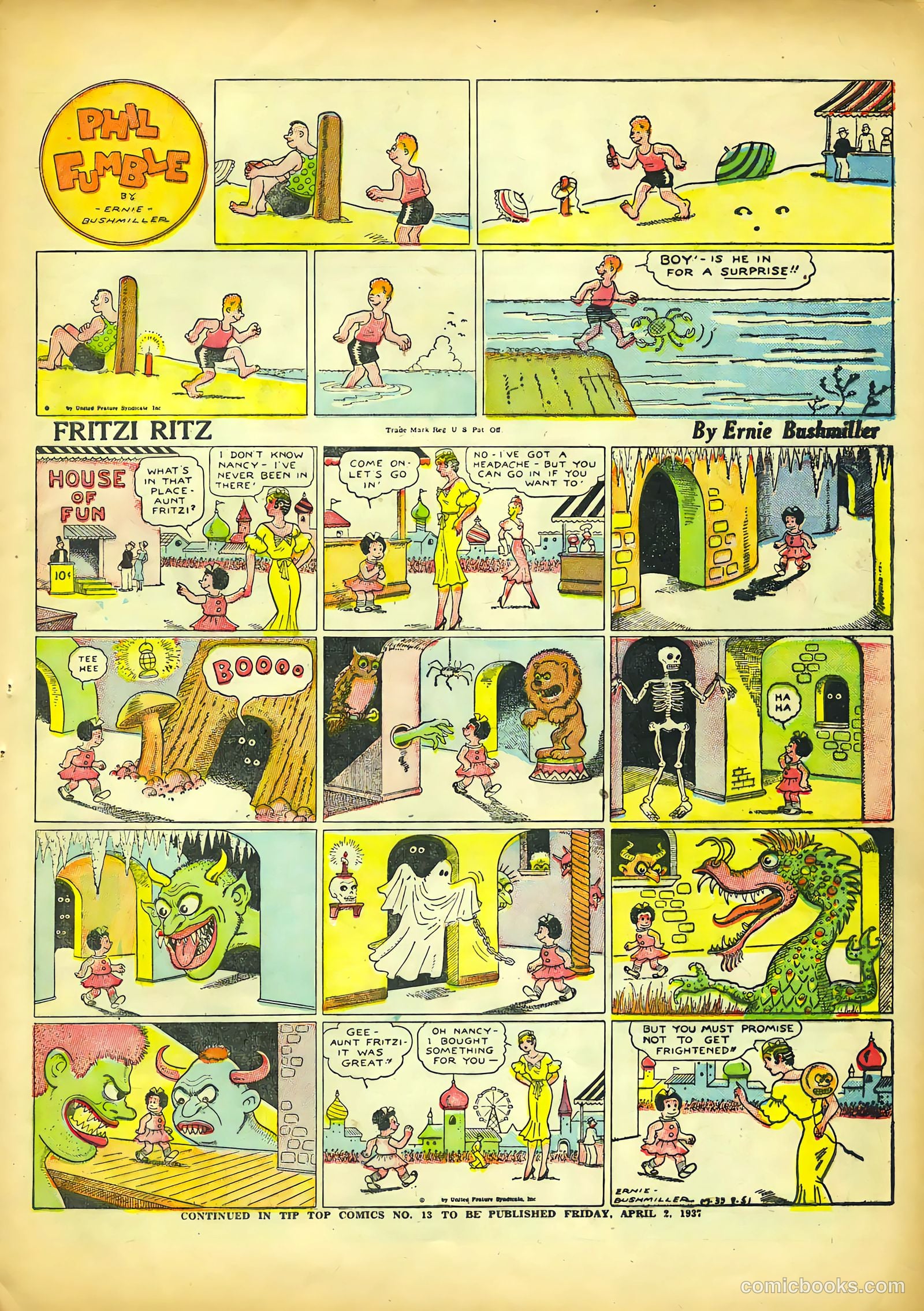 Tip Topper Comics #12 (1951) — page 41 of 54