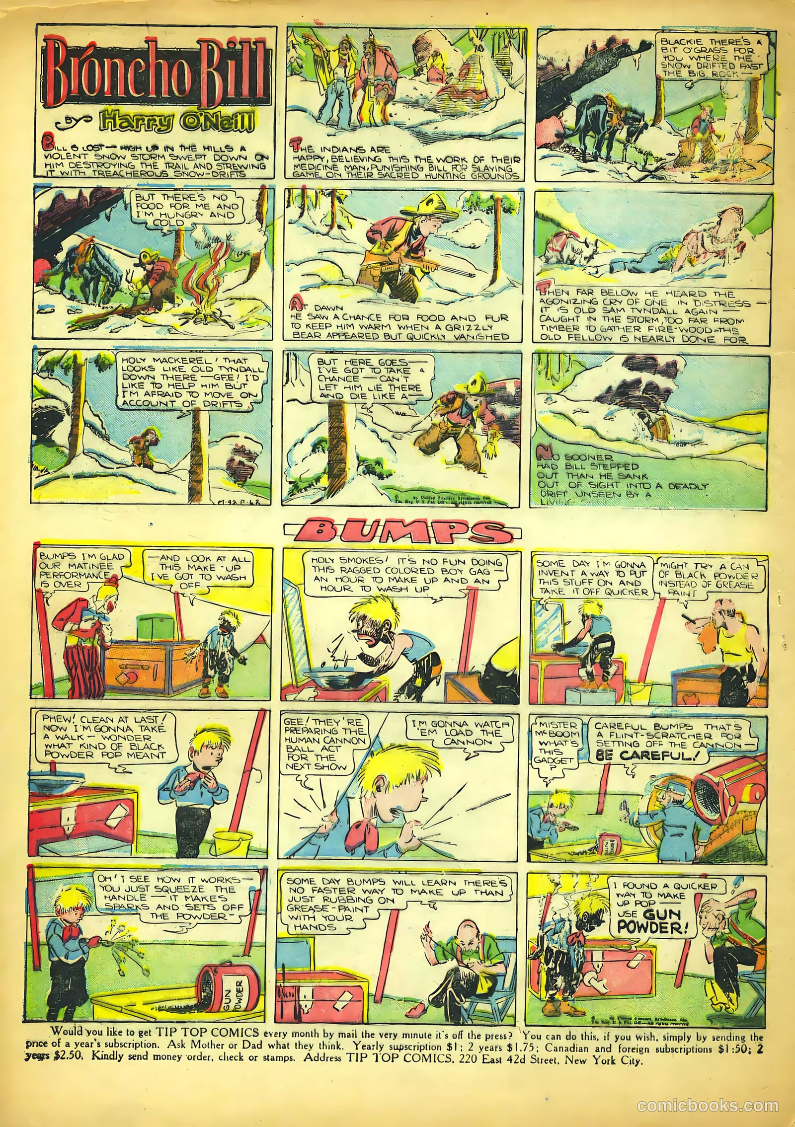Tip Topper Comics #12 (1951) — page 52 of 54