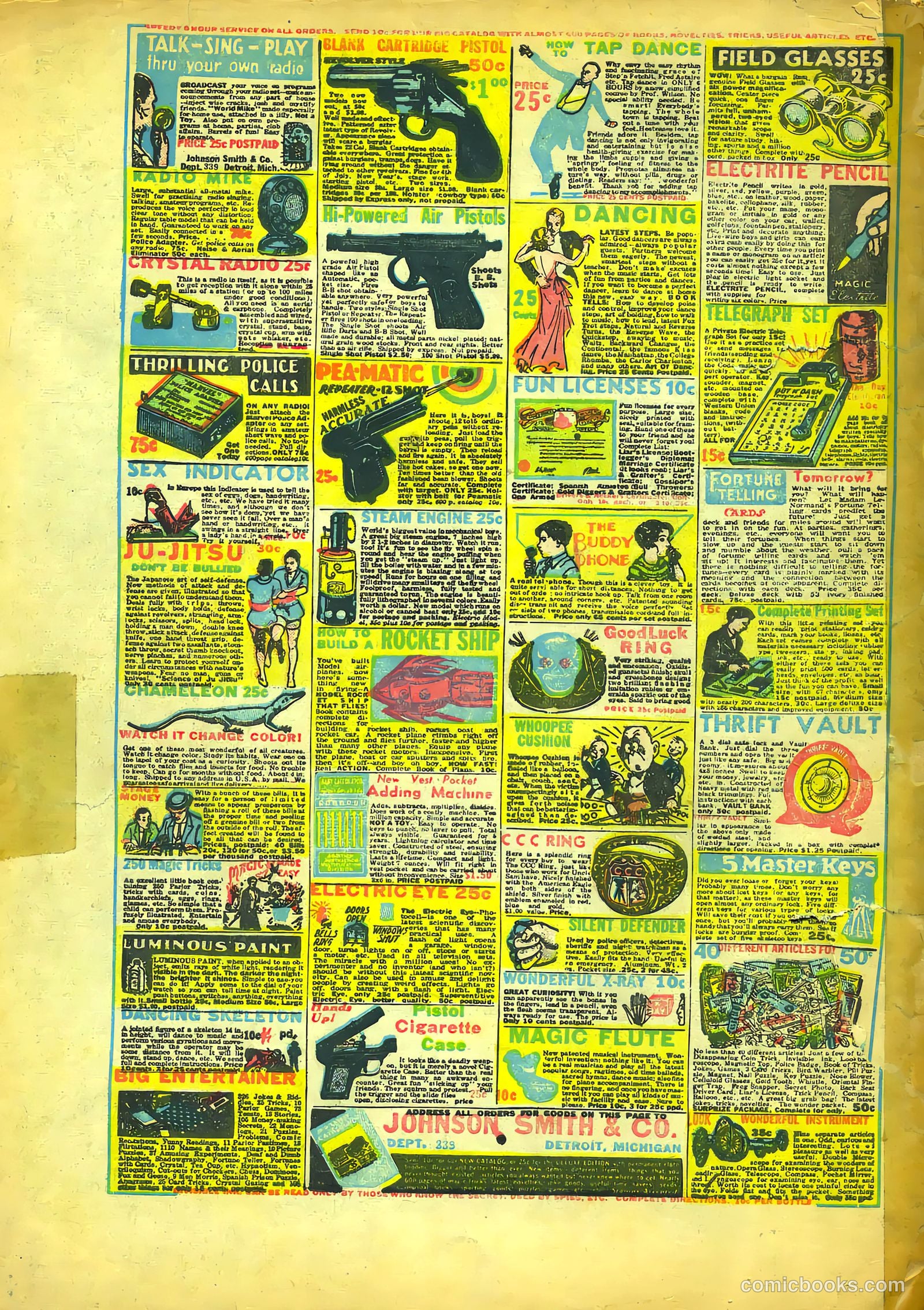 Tip Topper Comics #12 (1951) — page 54 of 54