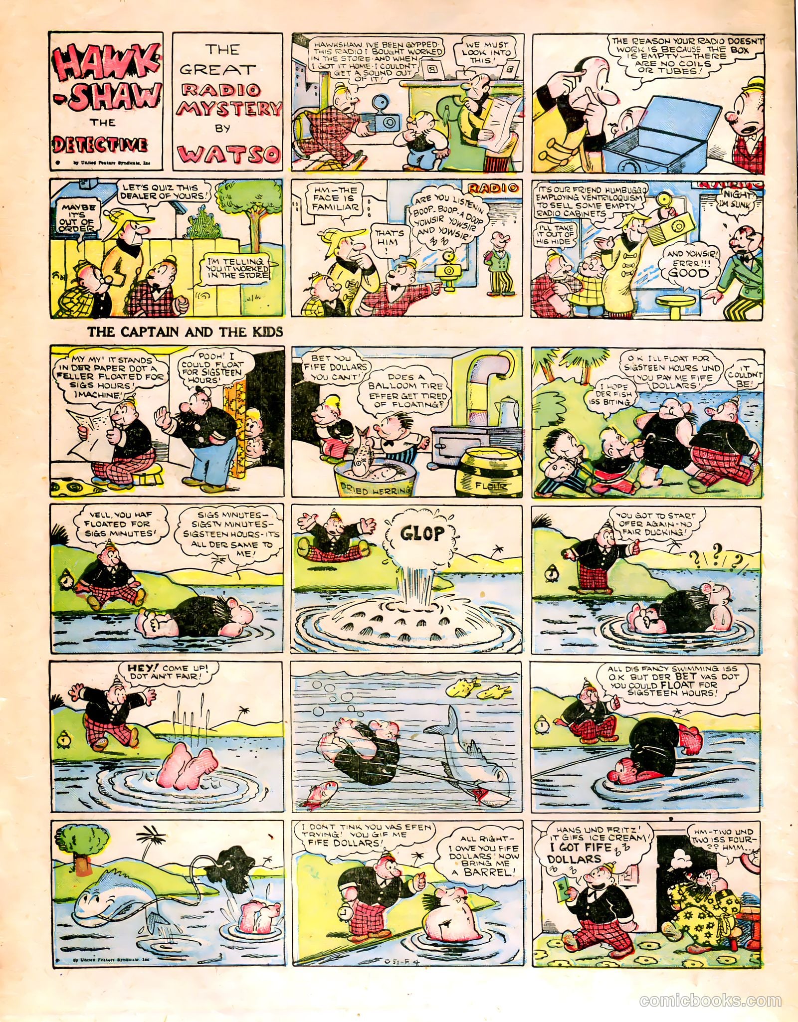 Tip Topper Comics #14 (1951) — page 6 of 58