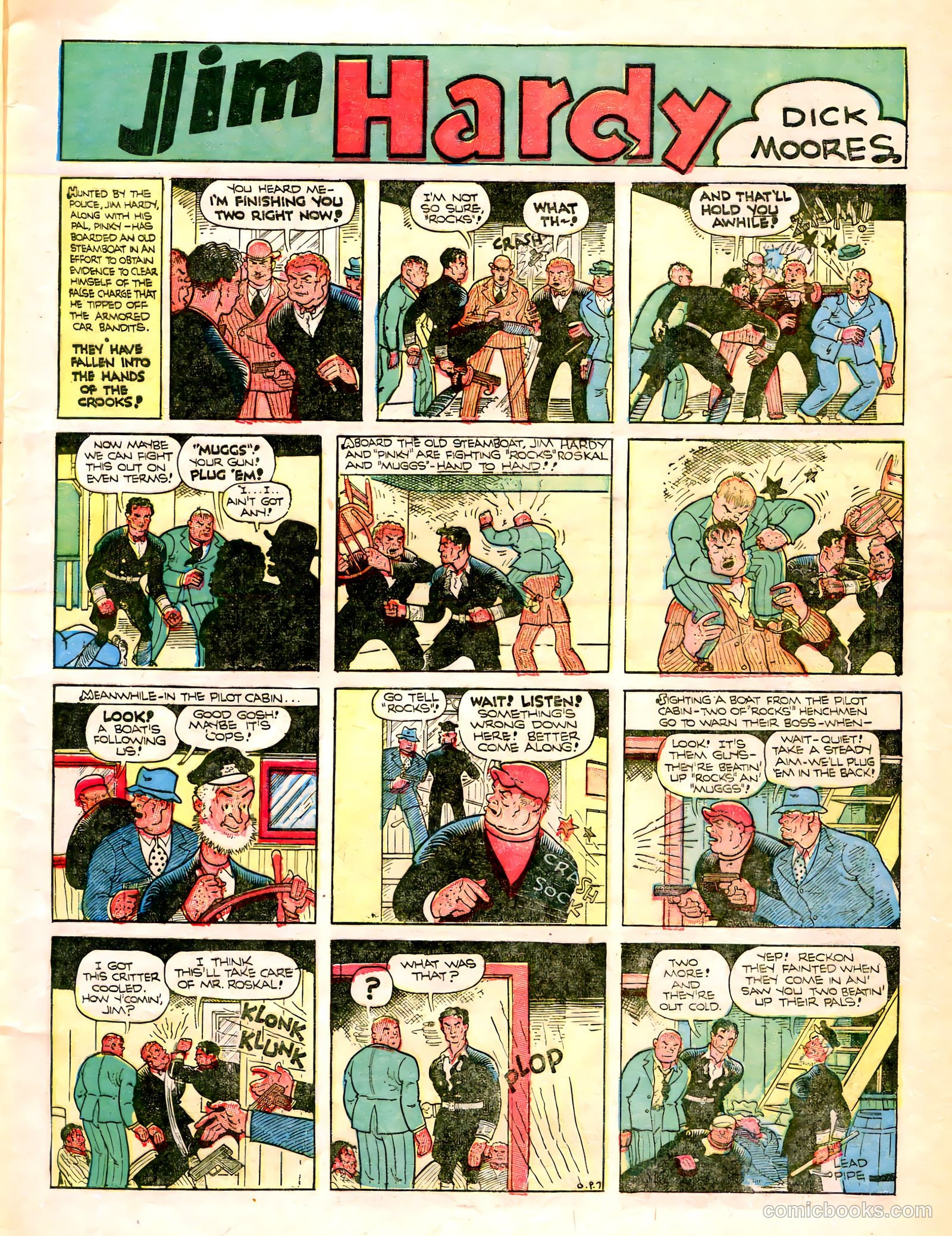 Tip Topper Comics #14 (1951) — page 9 of 58