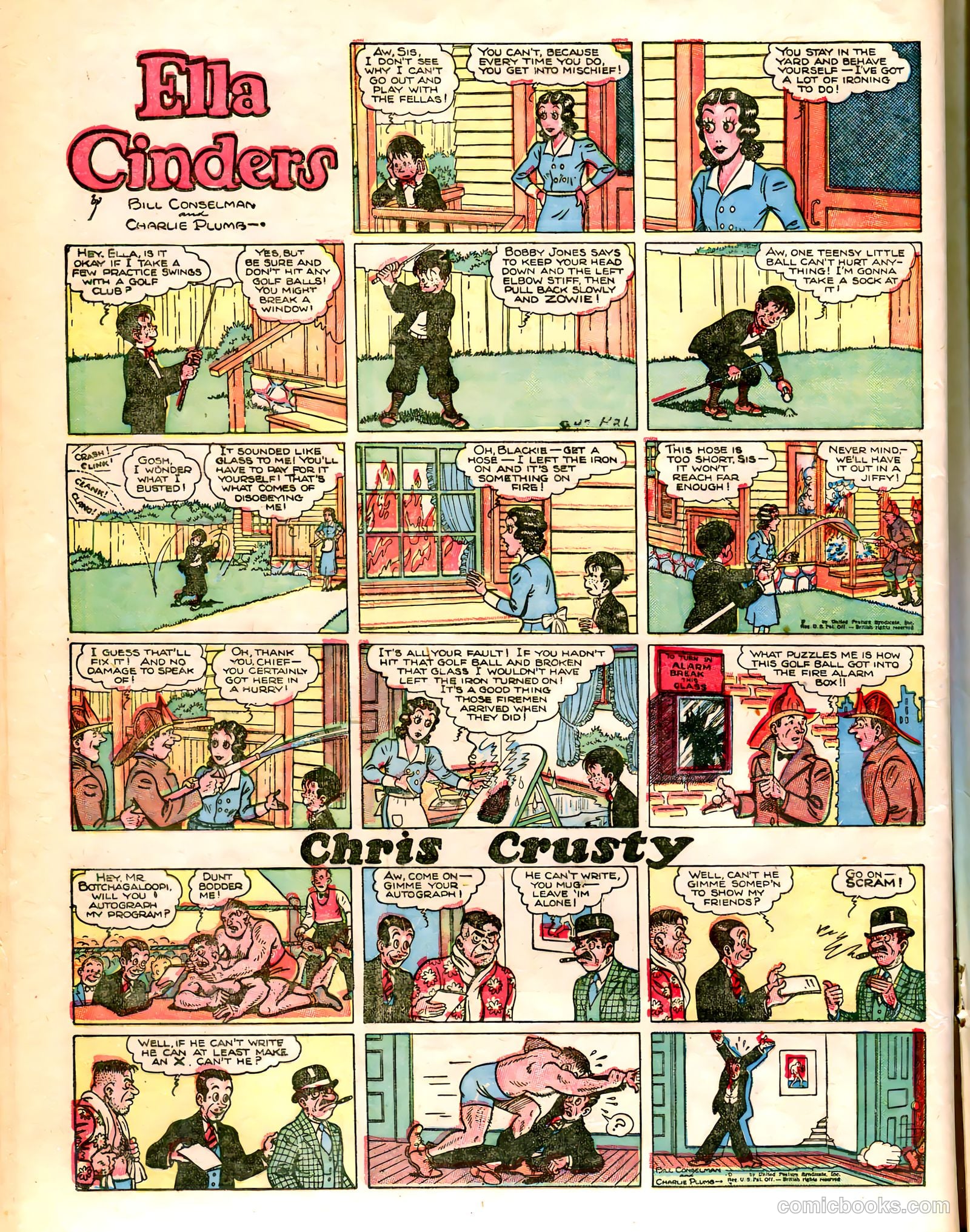 Tip Topper Comics #14 (1951) — page 23 of 58