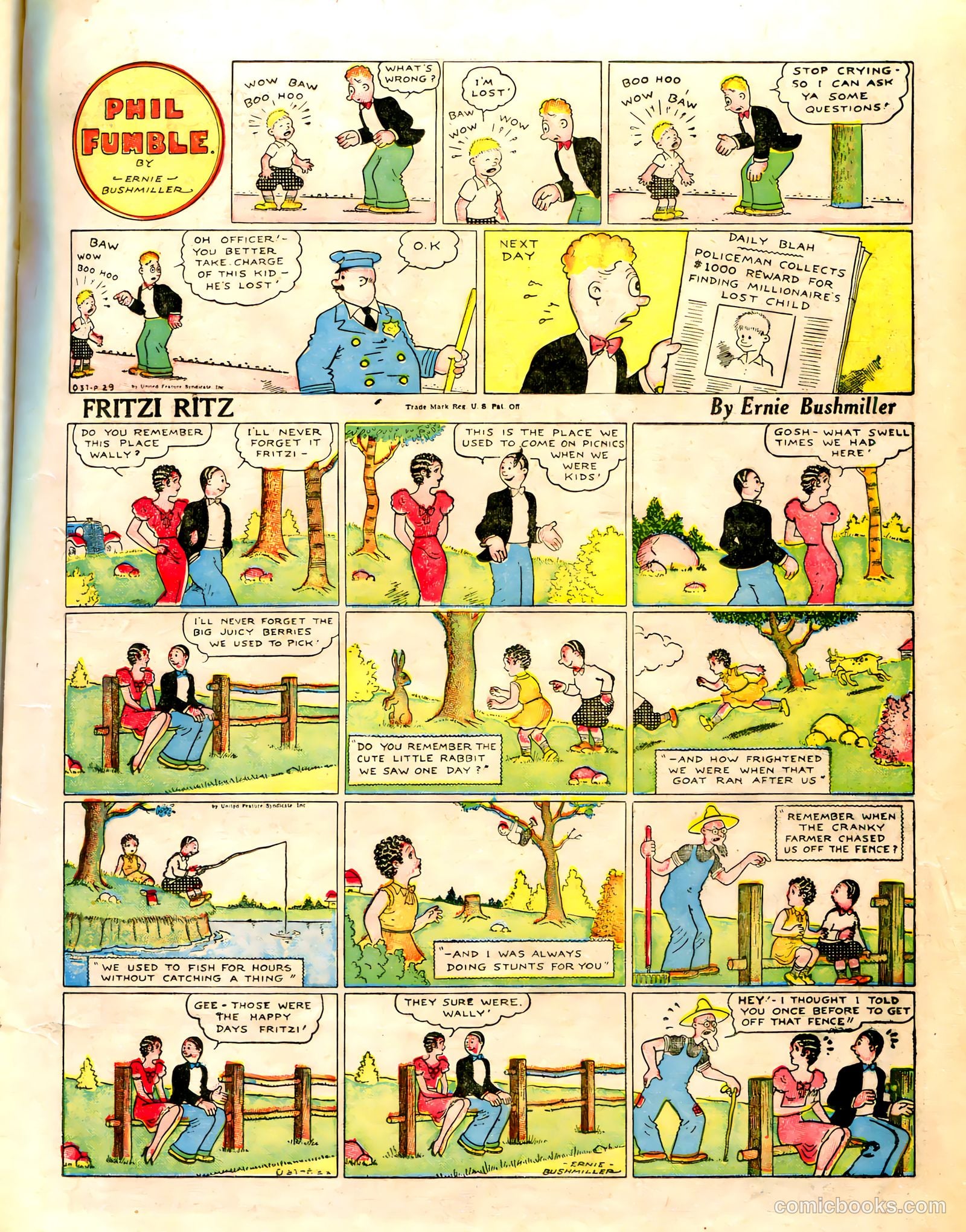 Tip Topper Comics #14 (1951) — page 26 of 58
