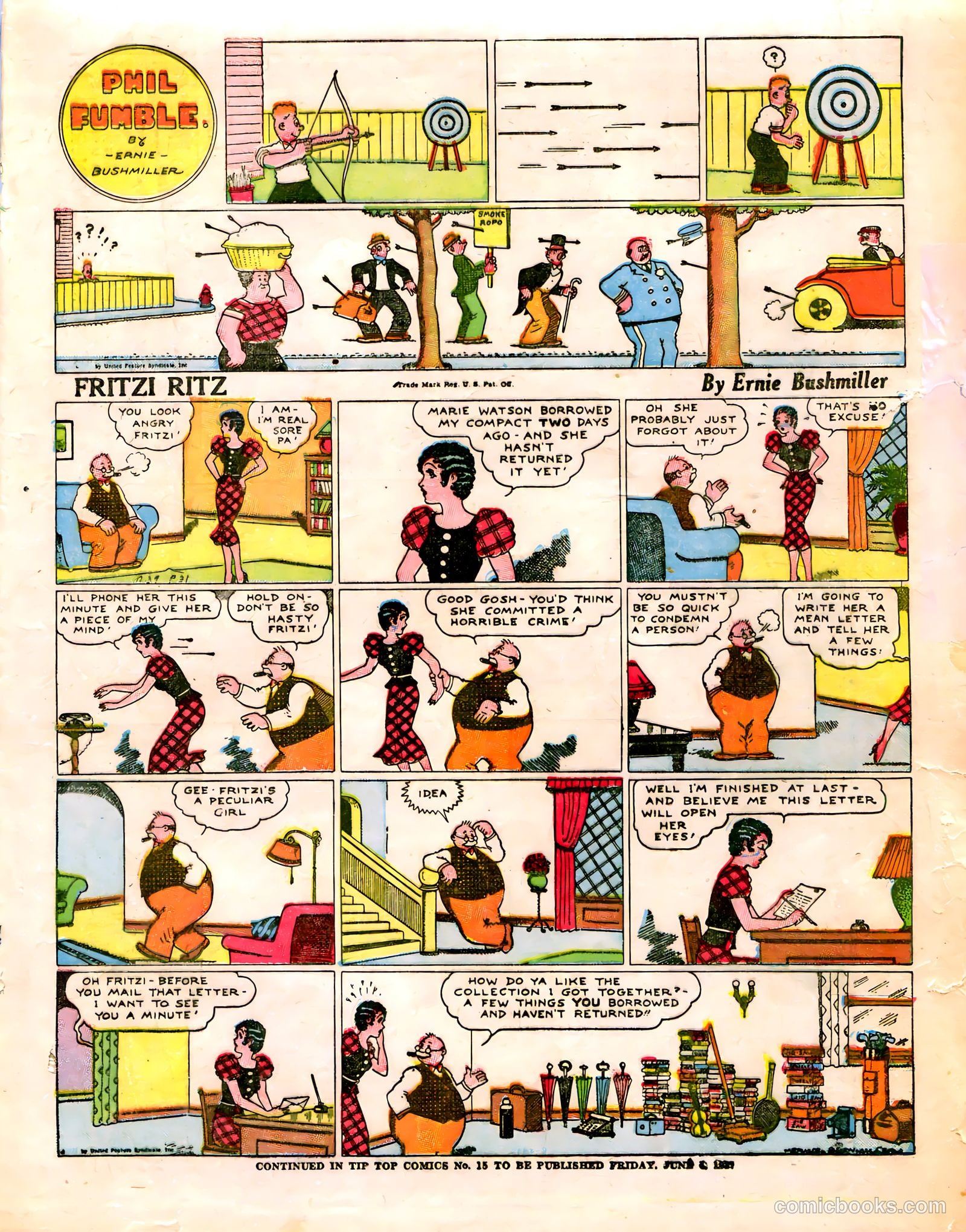 Tip Topper Comics #14 (1951) — page 28 of 58