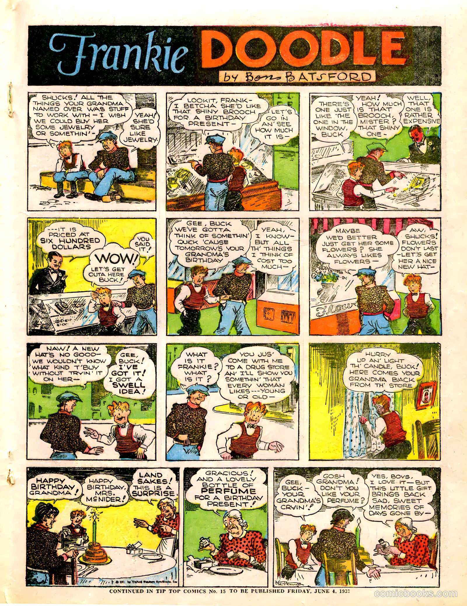 Tip Topper Comics #14 (1951) — page 32 of 58