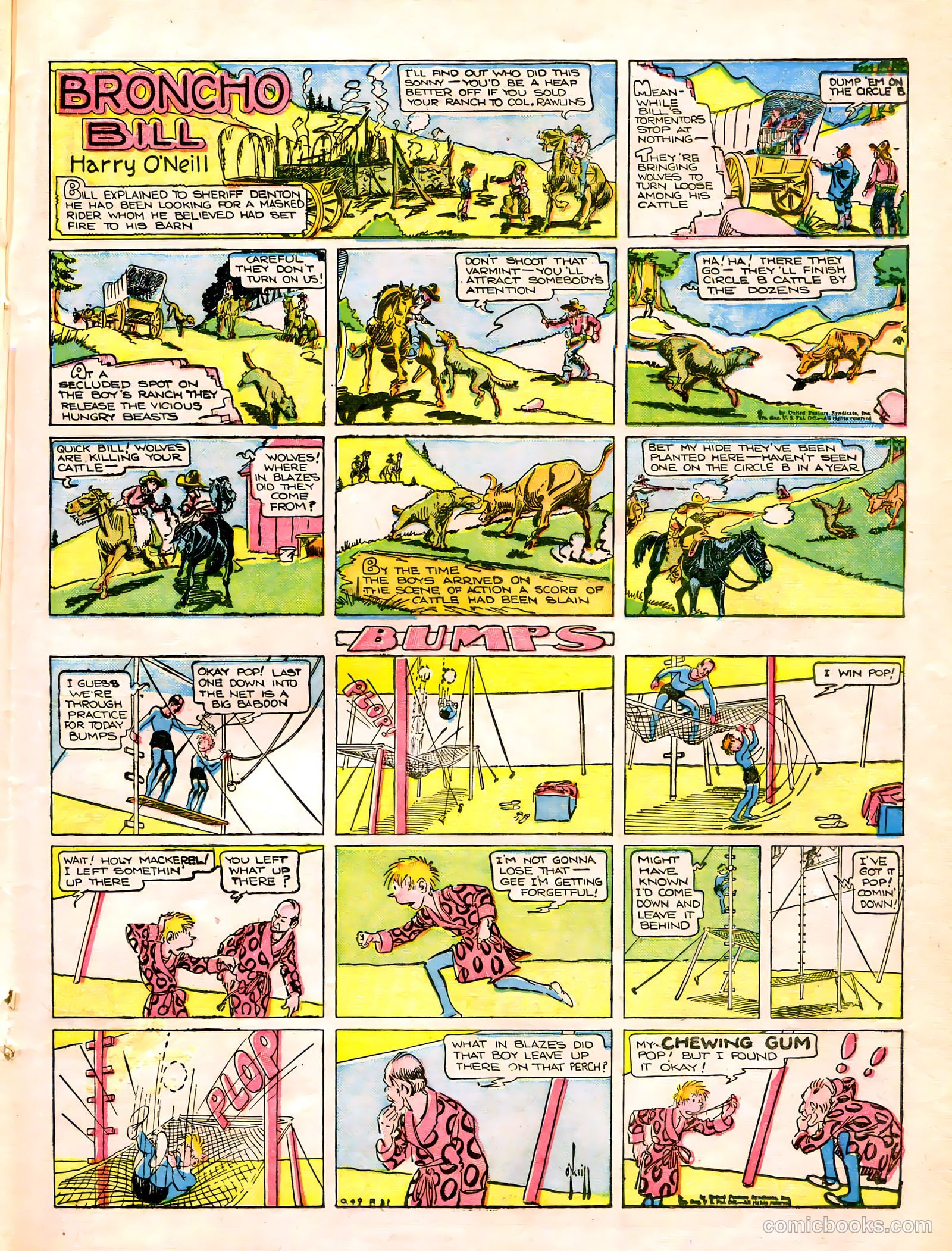 Tip Topper Comics #14 (1951) — page 34 of 58