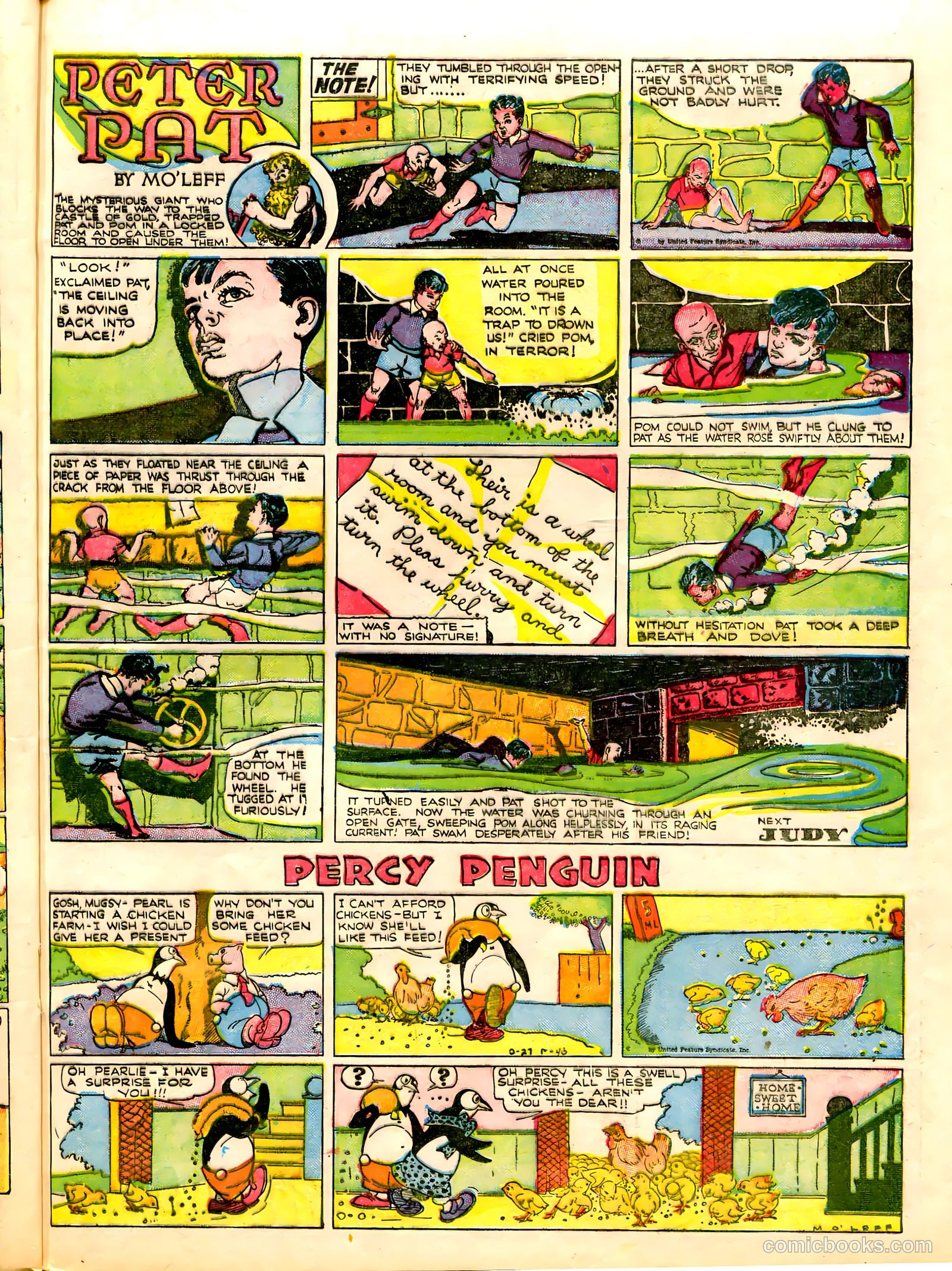 Tip Topper Comics #14 (1951) — page 40 of 58