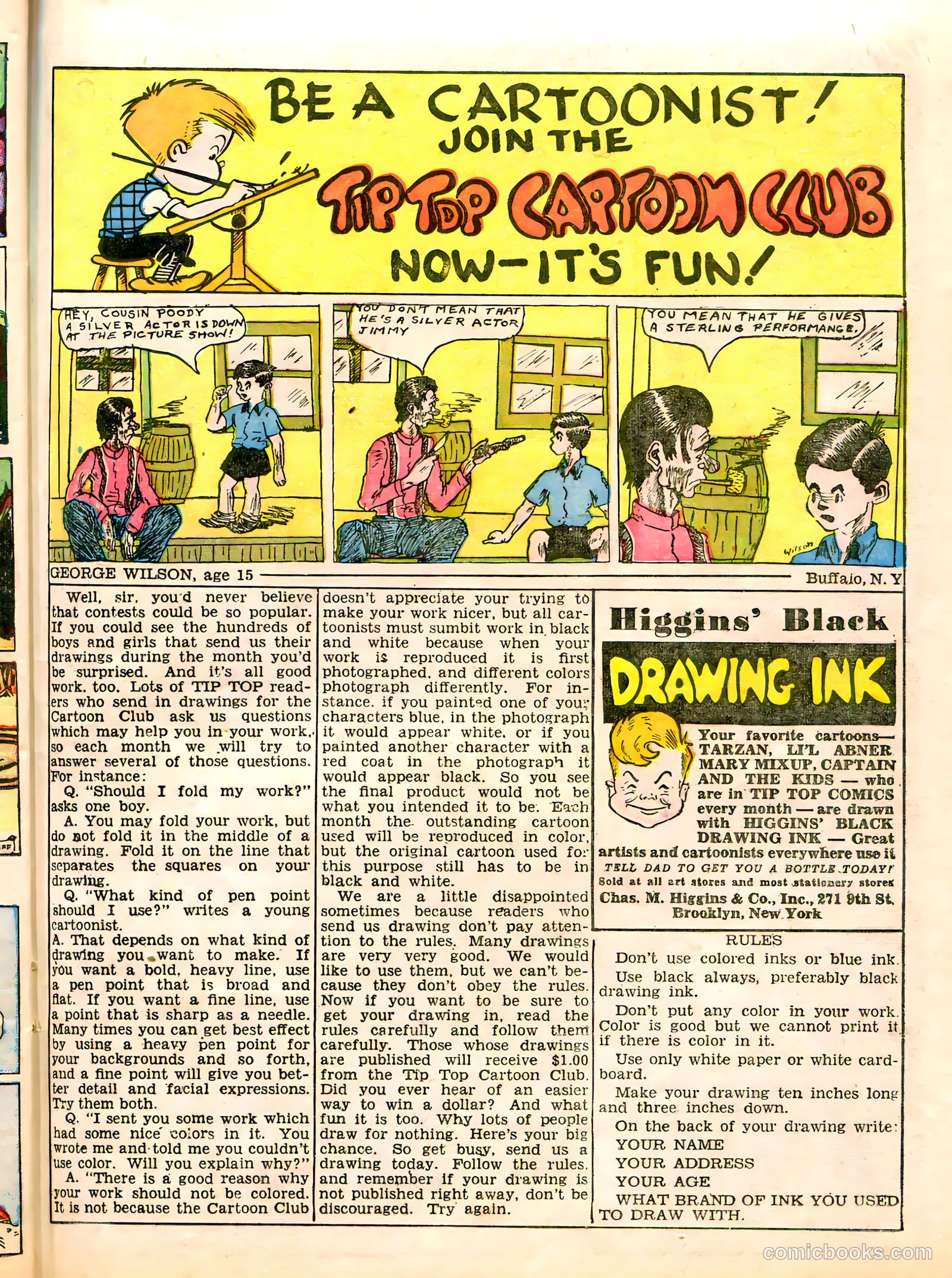 Tip Topper Comics #14 (1951) — page 42 of 58