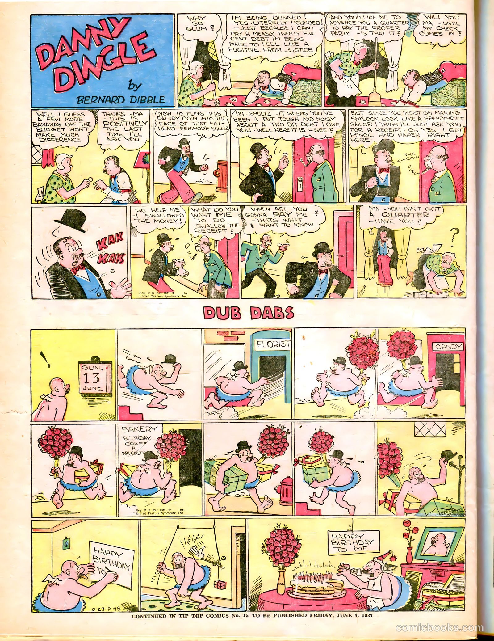 Tip Topper Comics #14 (1951) — page 45 of 58