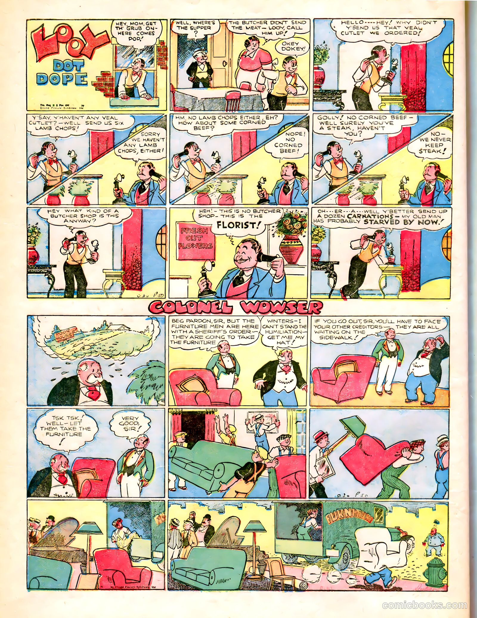 Tip Topper Comics #14 (1951) — page 47 of 58